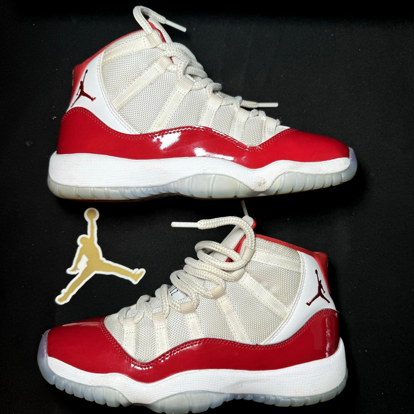 Air Jordan 11 Retro GS Cherry 2022 Kids Shoes - Size 5