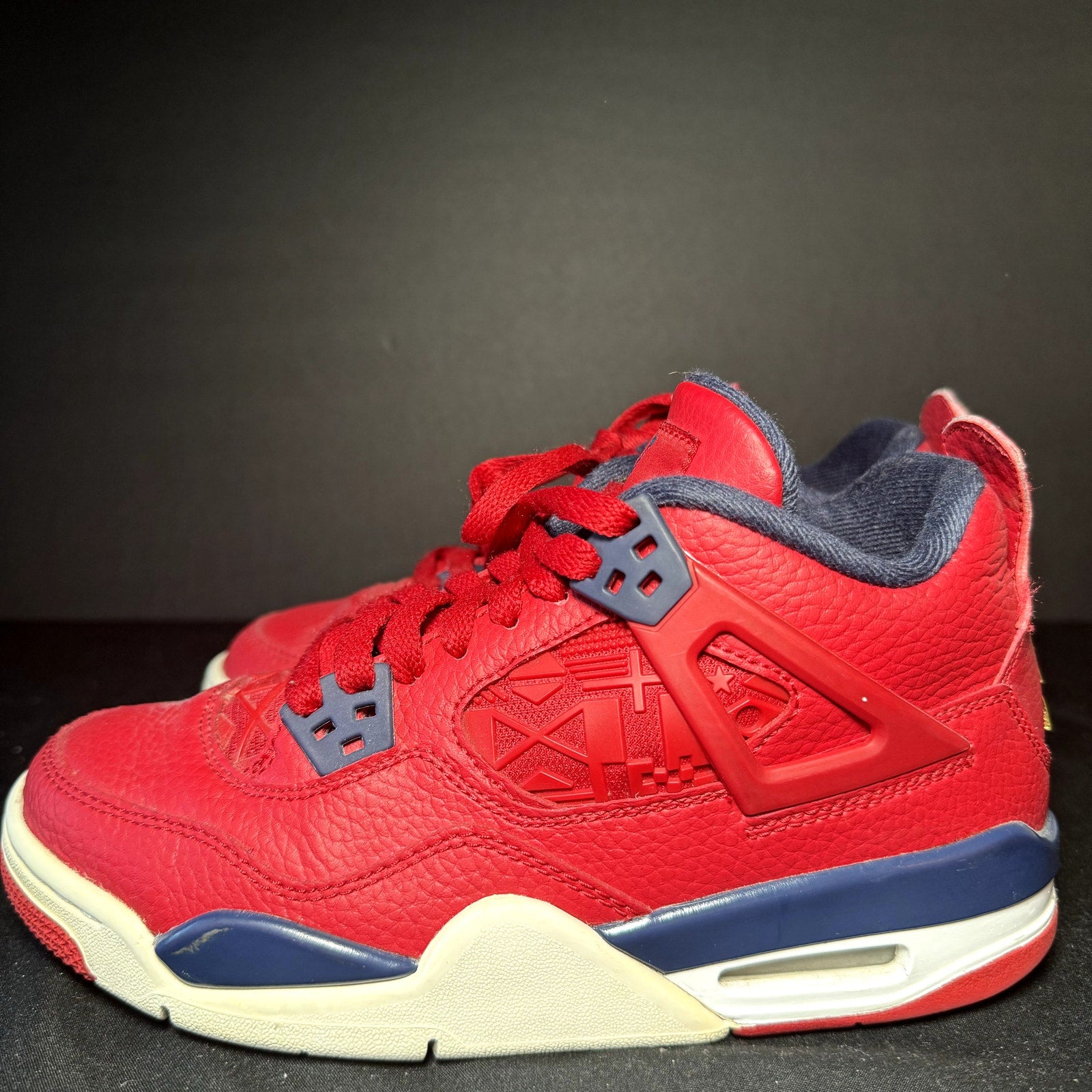 Air Jordan 4 Retro GS FIBA Kids Shoes - Size 4.5