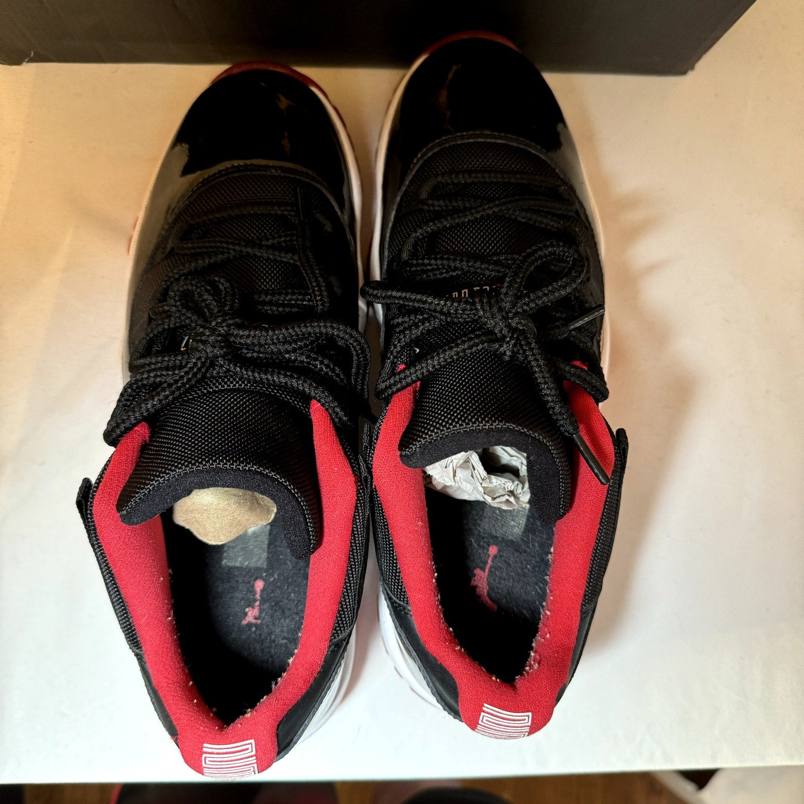 Air Jordan 11 Retro Low Bred 2015 Men's Shoes - Size 9.5