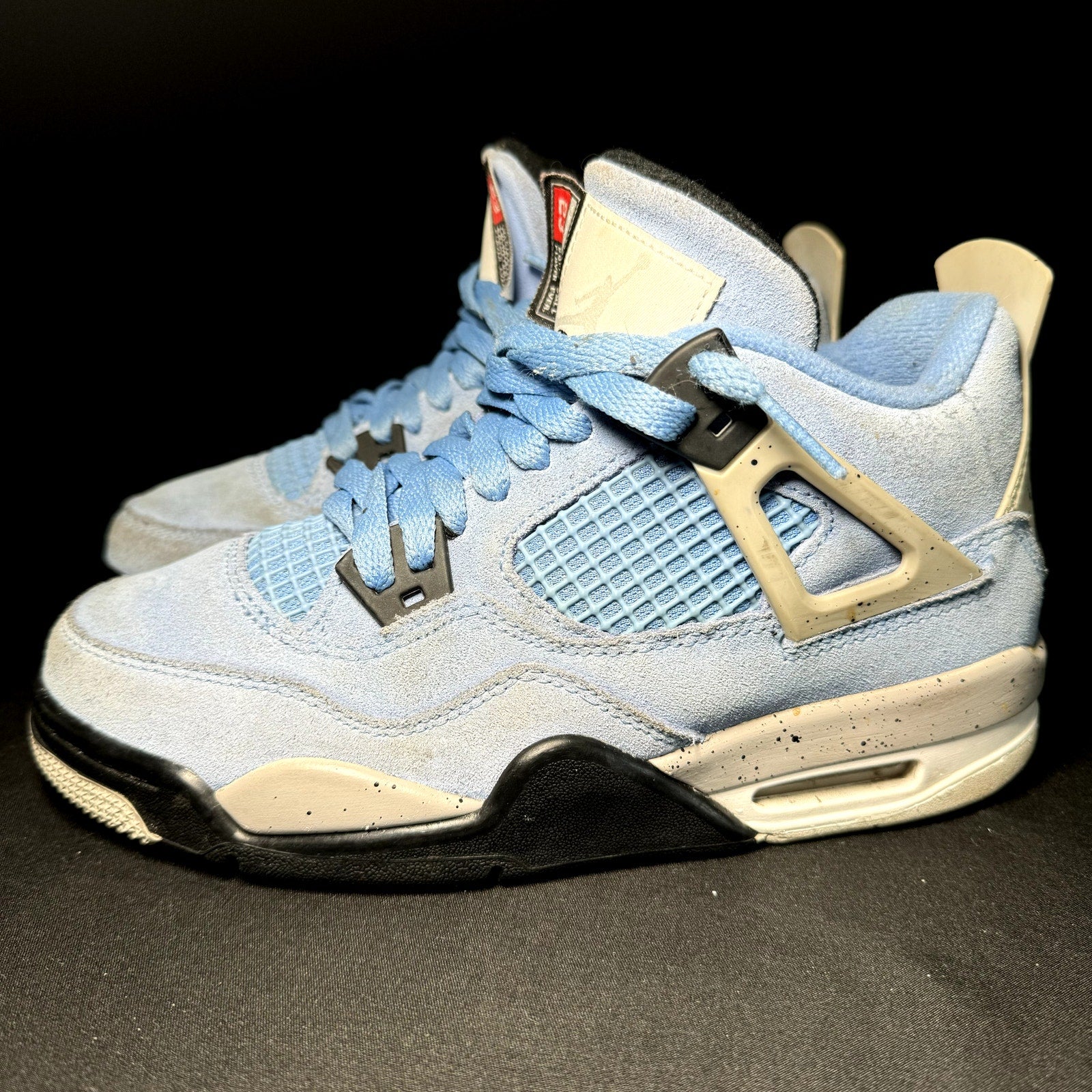 Air Jordan 4 Retro GS University Blue 2021 Kids Shoes - Size 4