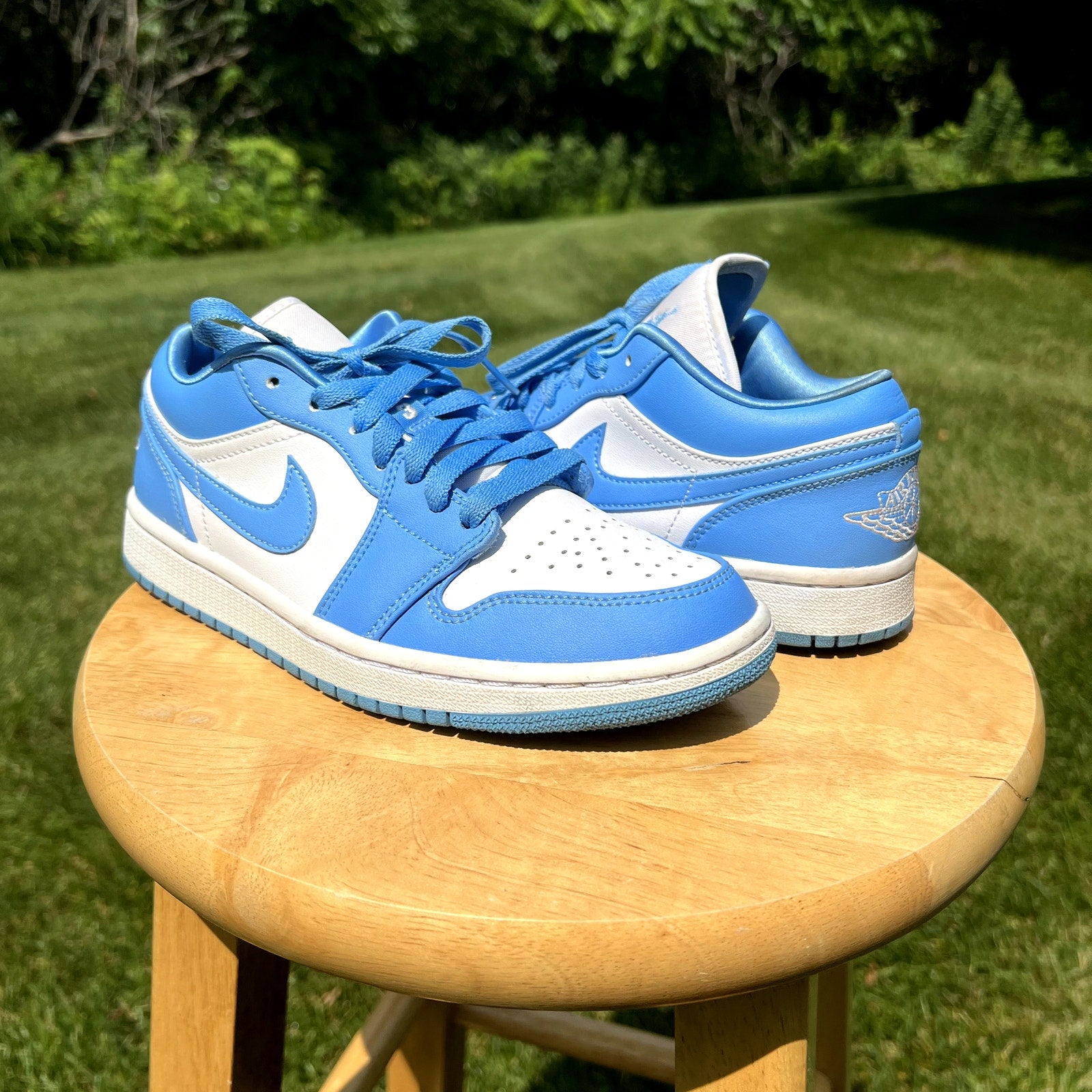 Air Jordan 1 Low UNC Women's Shoes - Size 7