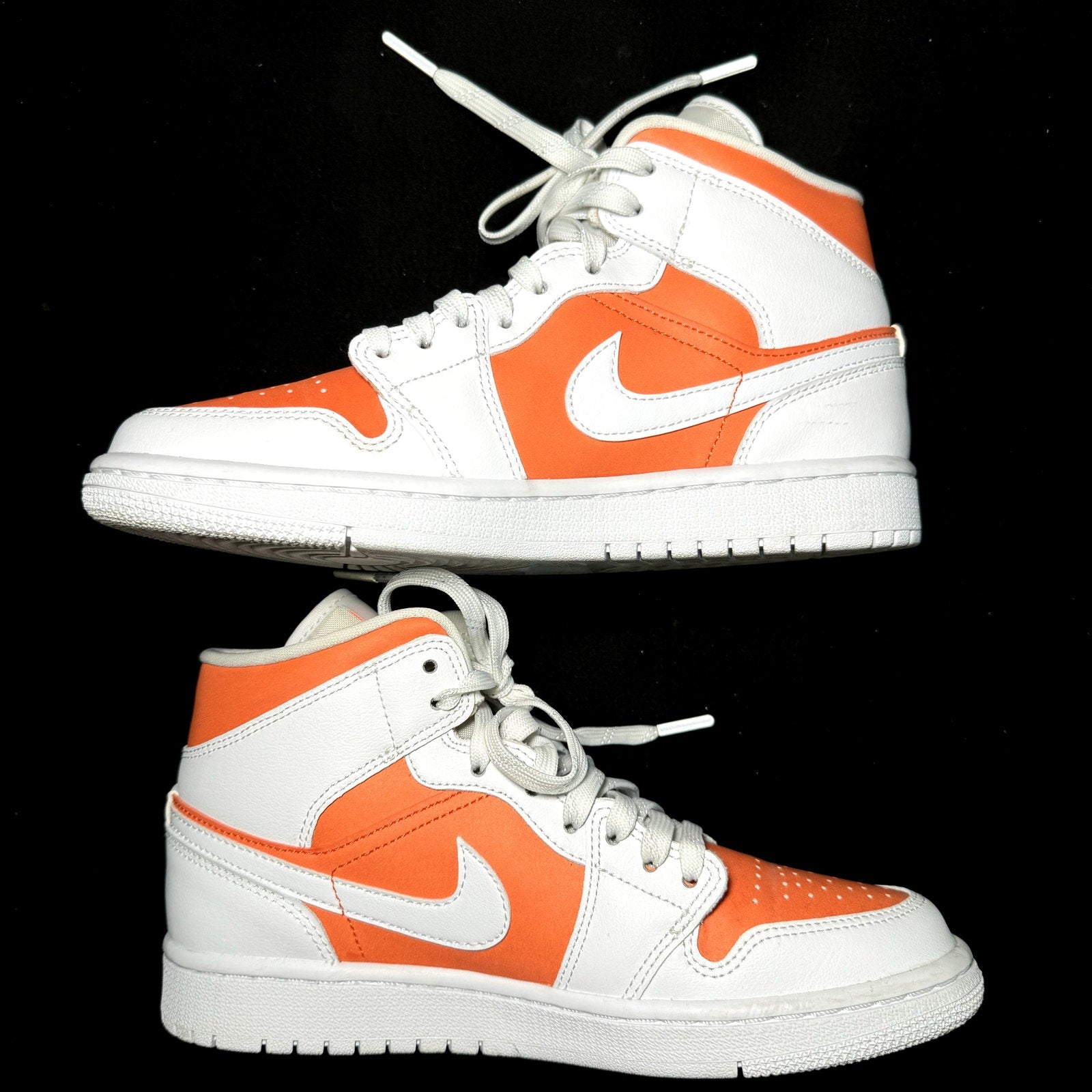 Air Jordan 1 Mid SE Bright Citrus Women's Shoes  - Size 7.5