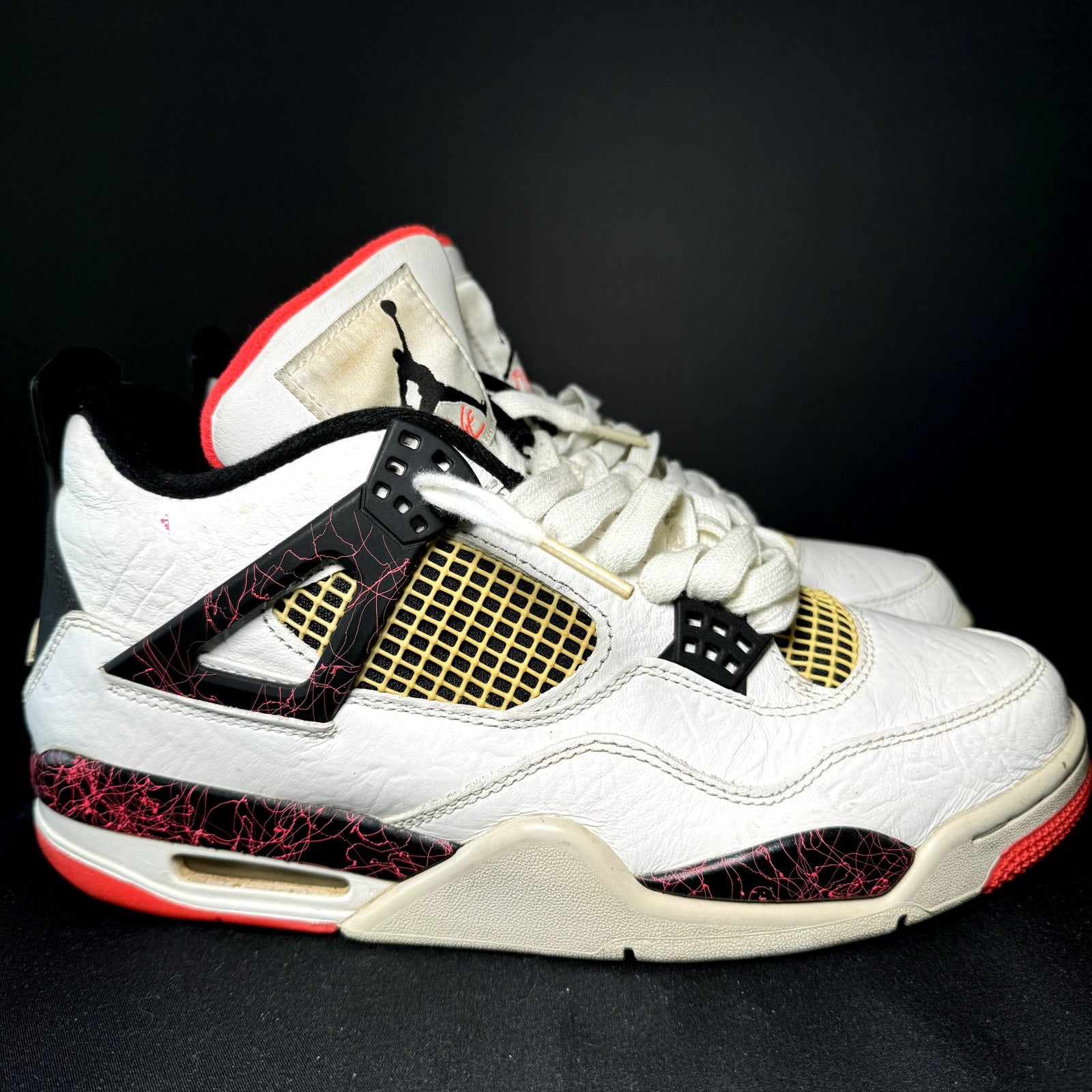 Air Jordan 4 Retro Pale Citron Men's Shoes - Size 9