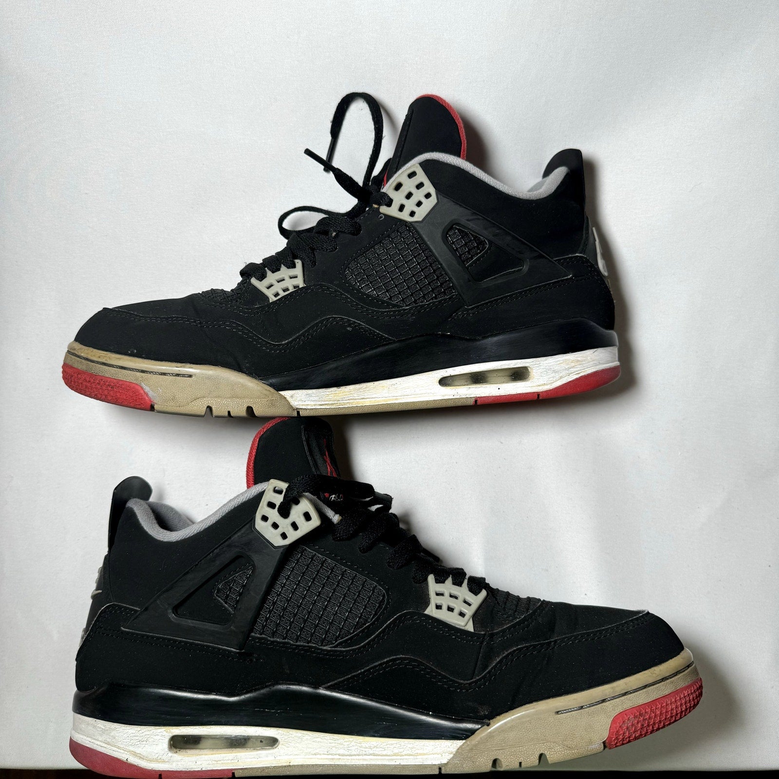 Air Jordan 4 Retro OG Bred 2019 Men's Shoes - Size 12