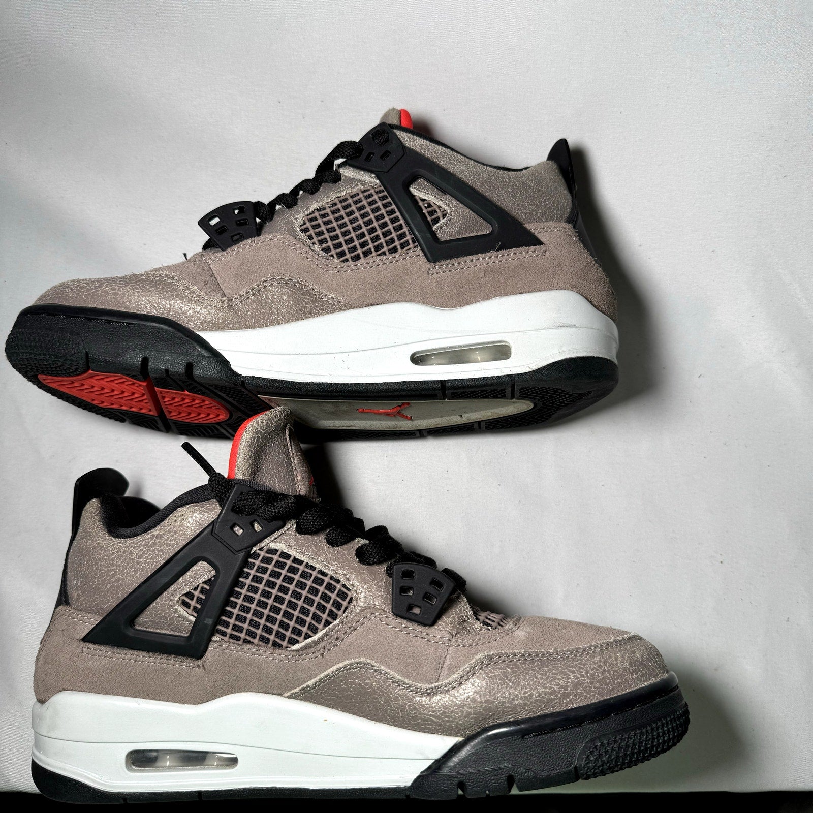 Air Jordan 4 Retro GS Taupe Haze Kids Shoes - Size 7