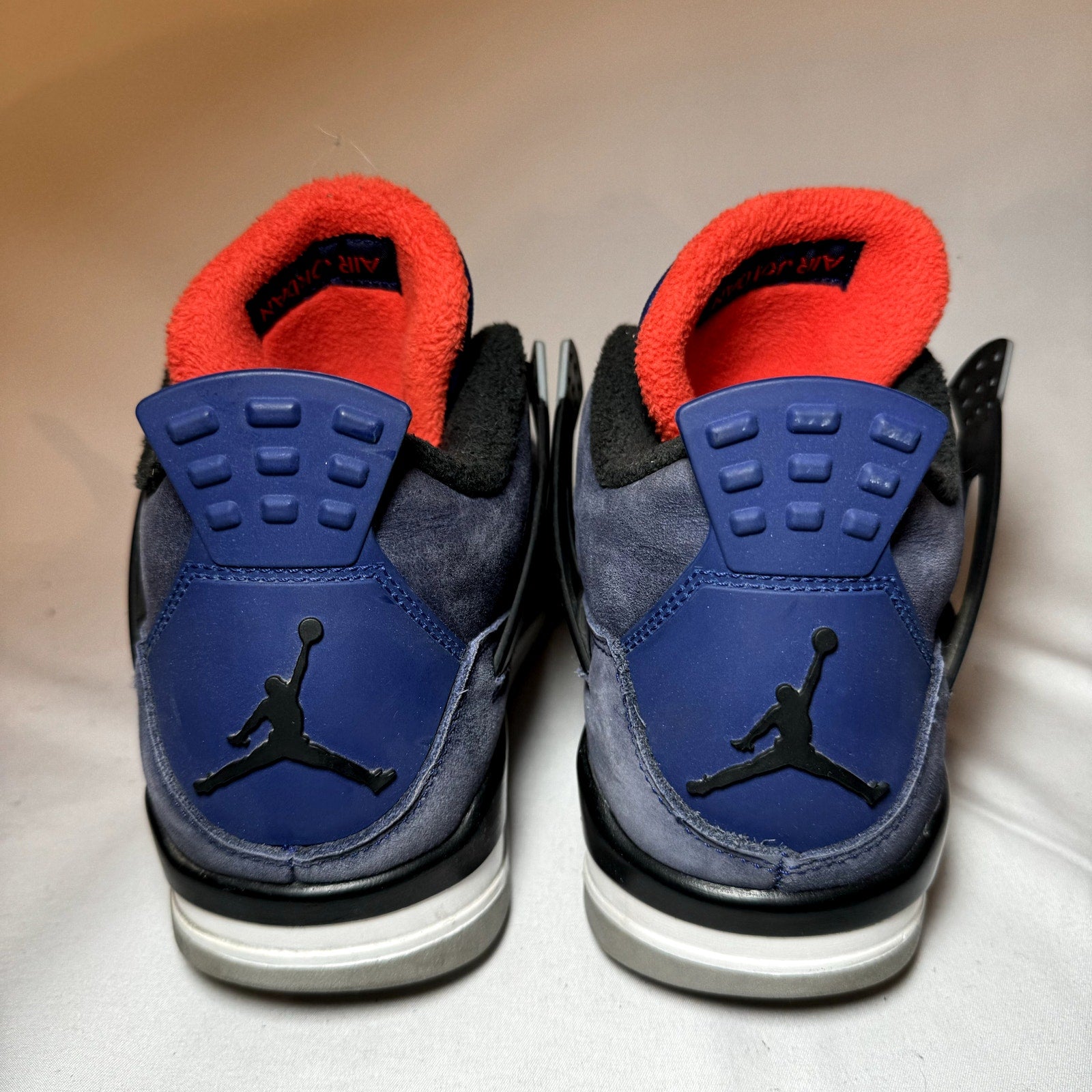 Air Jordan 4 Retro Winter Loyal Blue Men's Shoes - Size 9