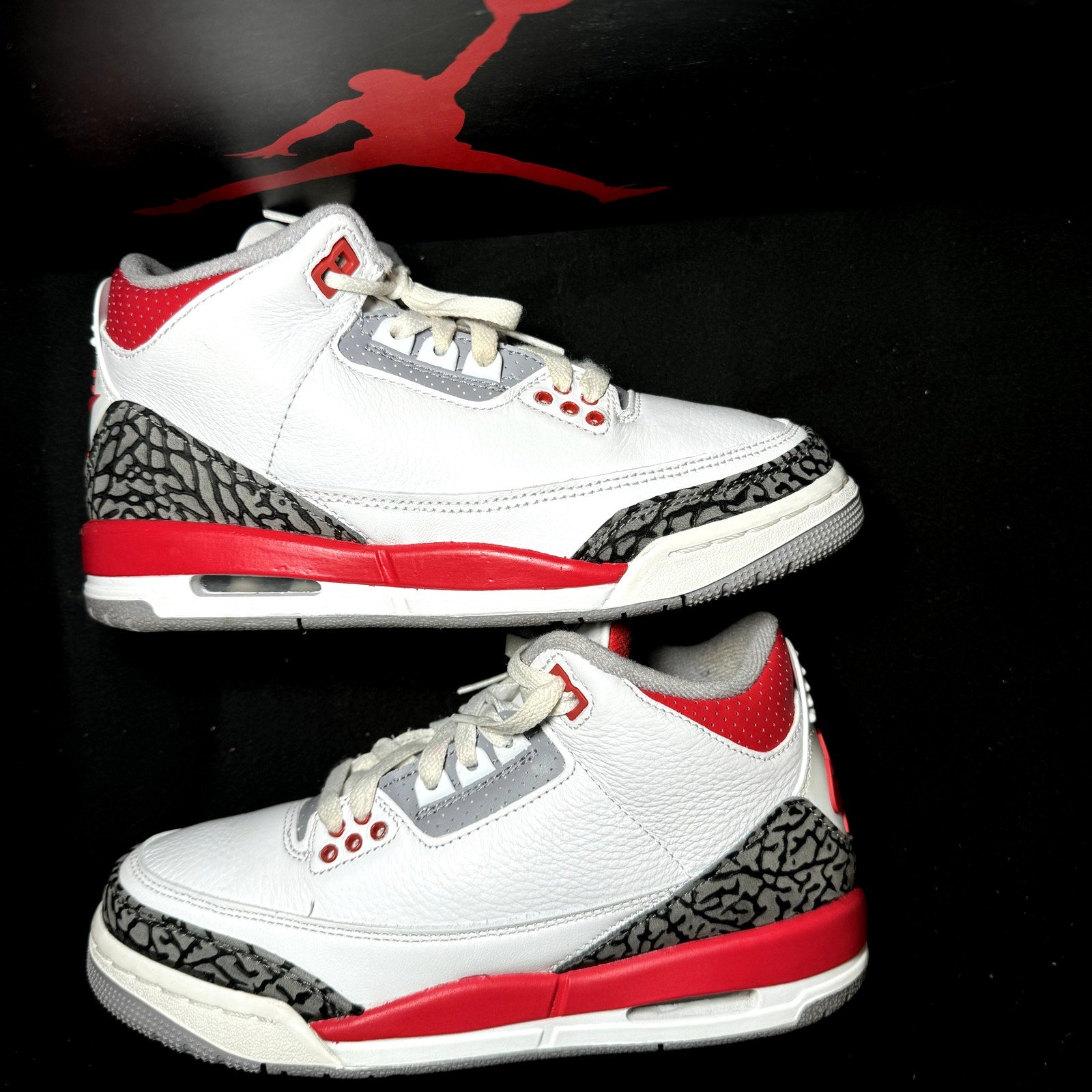 Air Jordan 3 Retro GS Fire Red 2022 Kids Shoes - Size 5