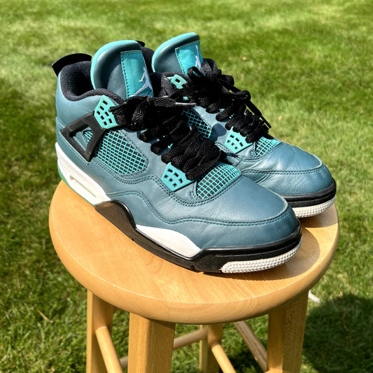 Air Jordan 4 Retro Teal Men's Shoes - Size 10.5