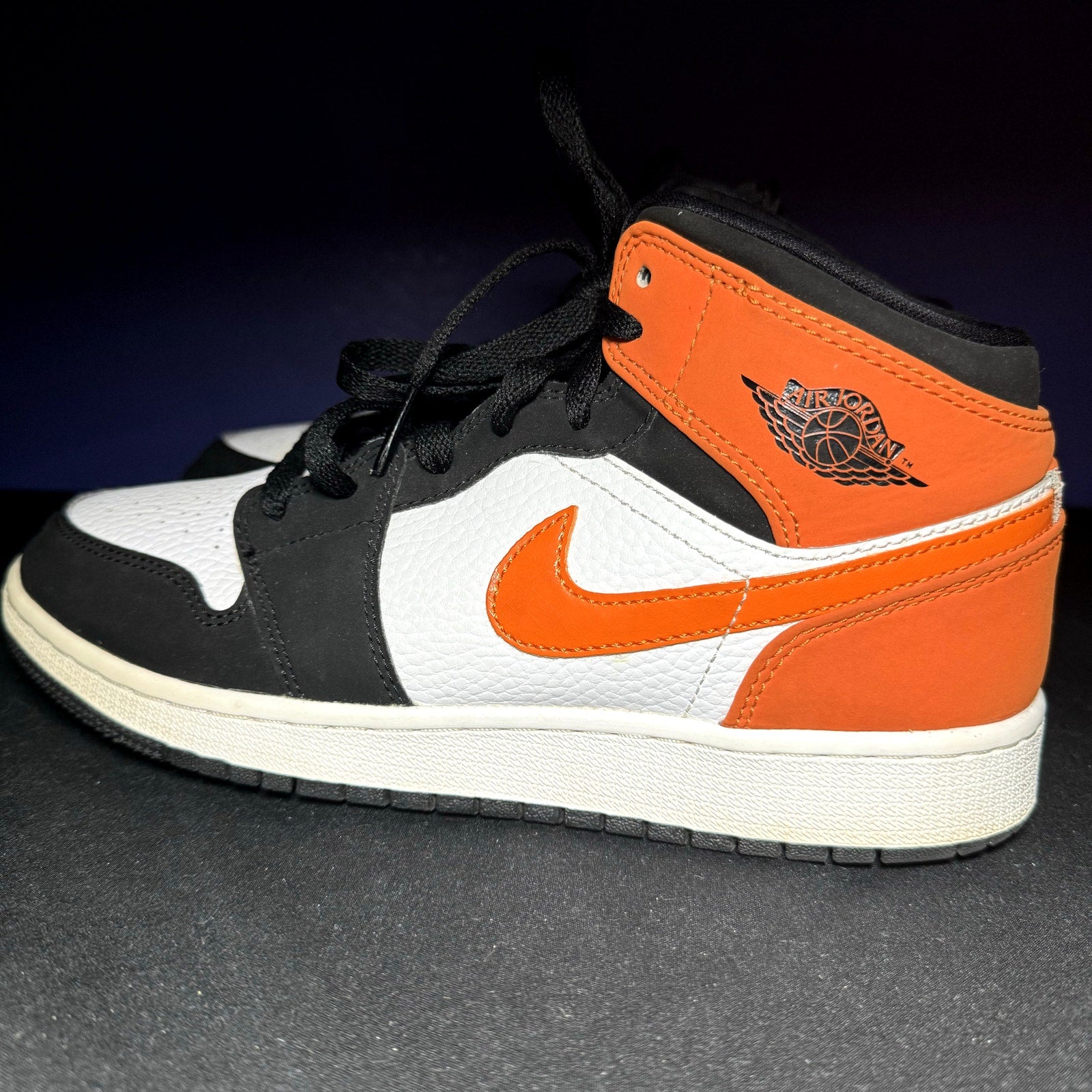 Air Jordan 1 Mid GS Shattered Backboard Kids Shoes - Size 6