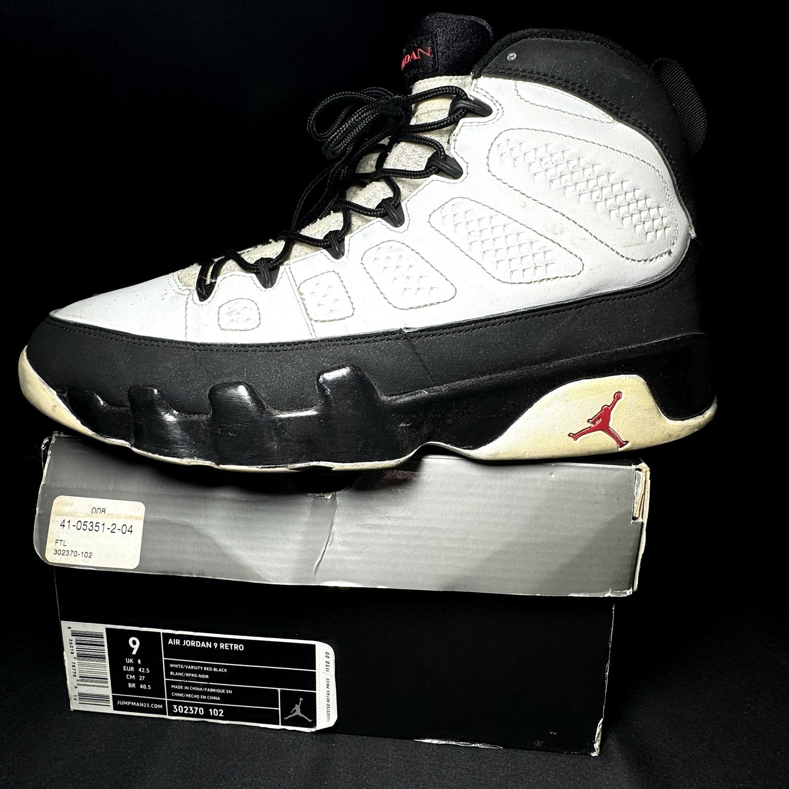 Air Jordan 9 Retro 2010 Release Men's Shoes  - Size 9