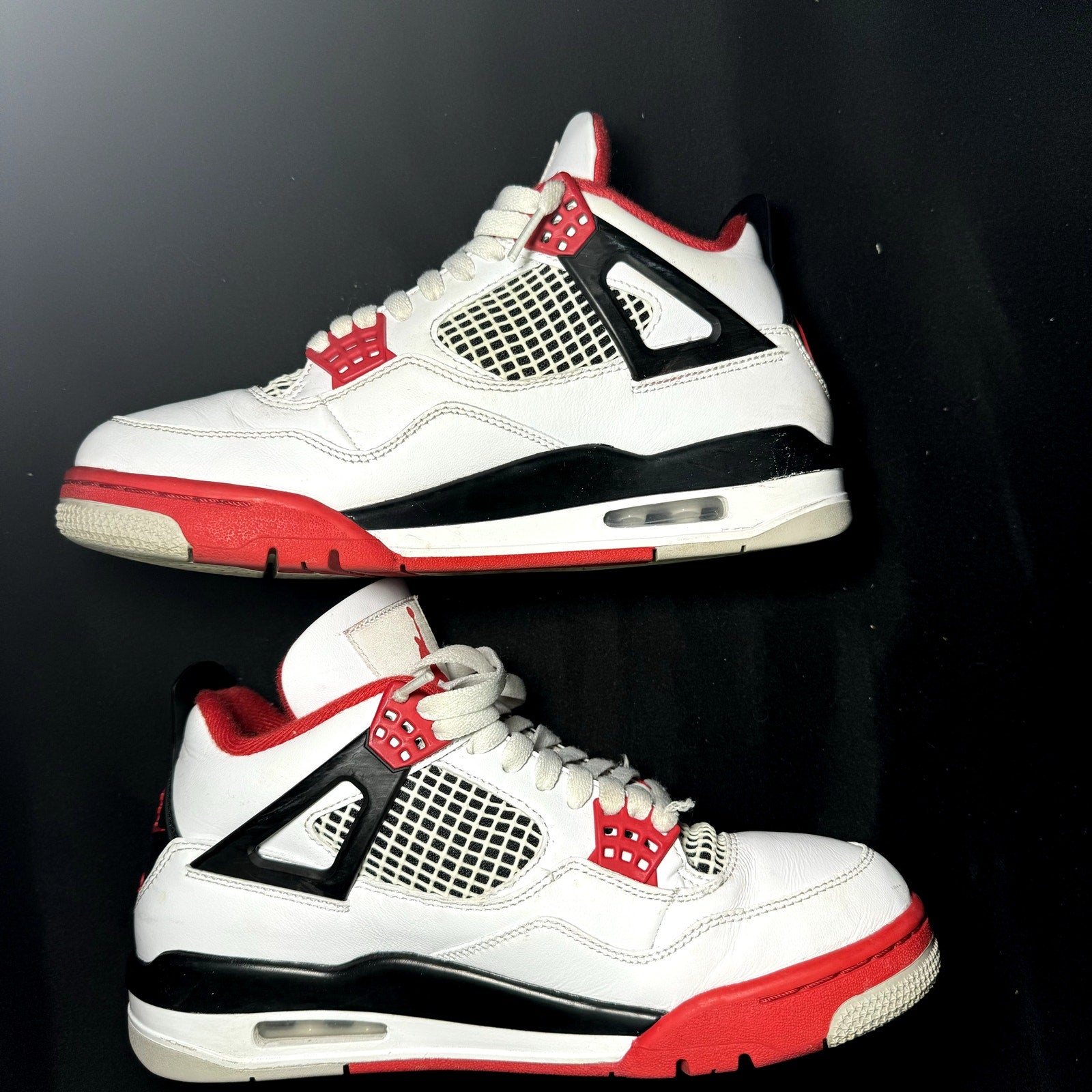 Air Jordan 4 Retro OG Fire Red 2020 Men's Shoes - Size 7.5