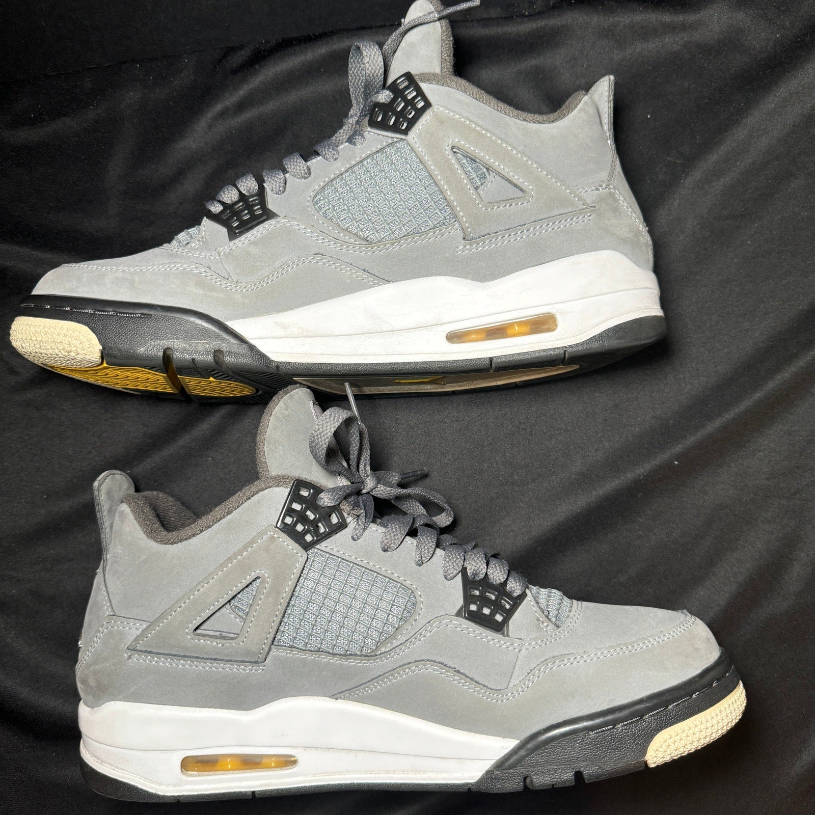 Air Jordan 4 Retro Cool Grey 2019 Men's Shoes - Size 10