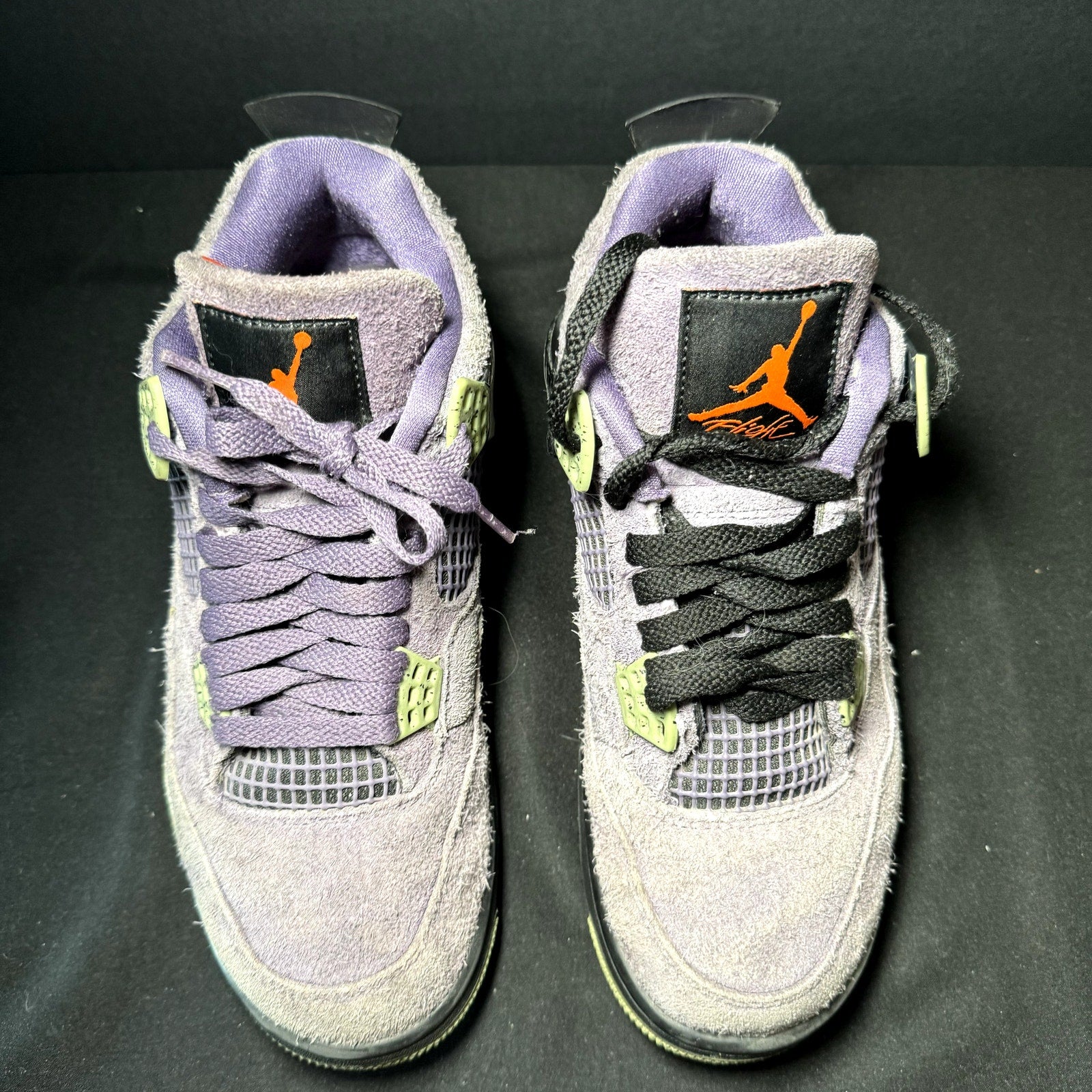 Air Jordan 4 Retro Canyon Purple Women's Shoes - Size 8