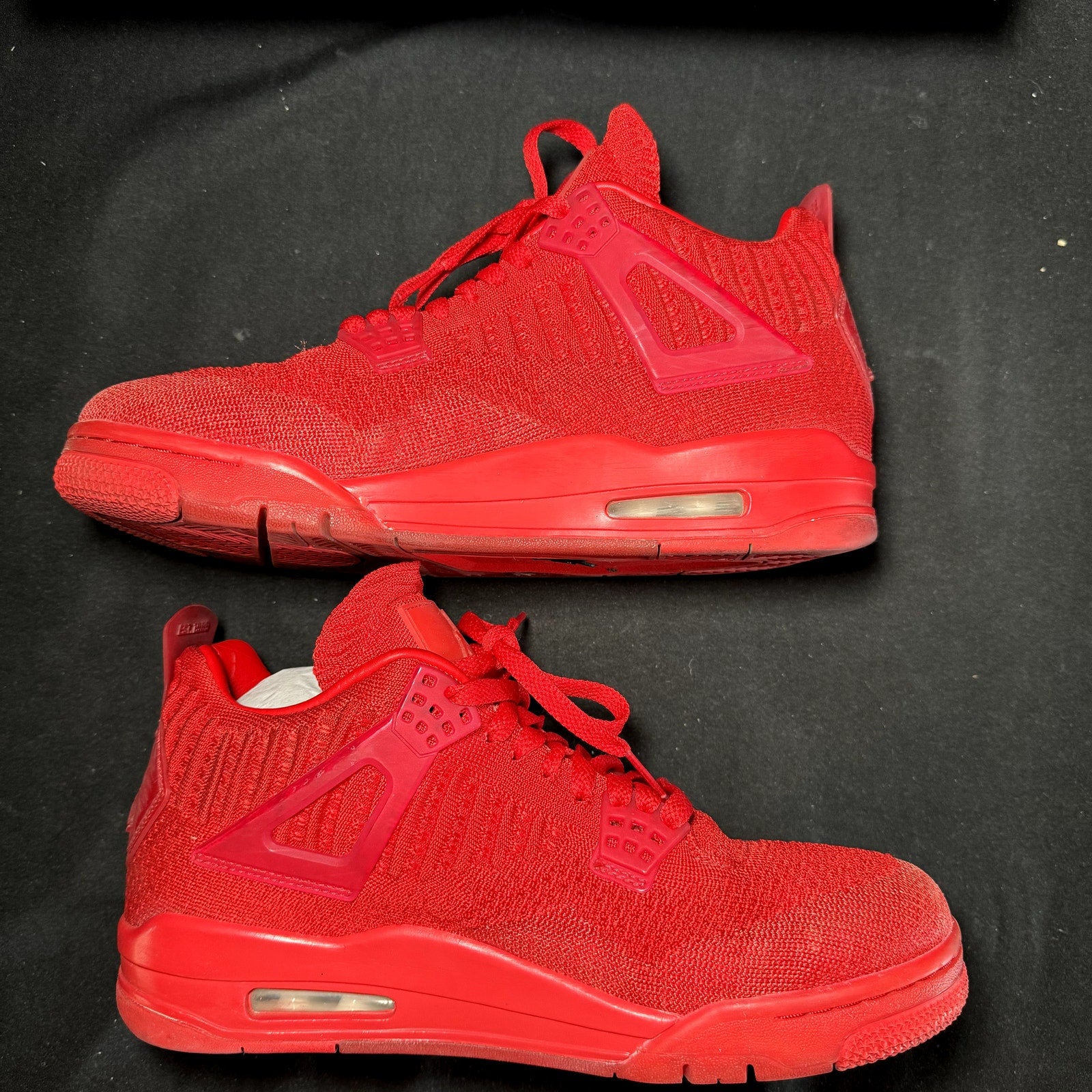 Air Jordan 4 Retro Flyknit University Red 2019 Men's Shoes - Size 8