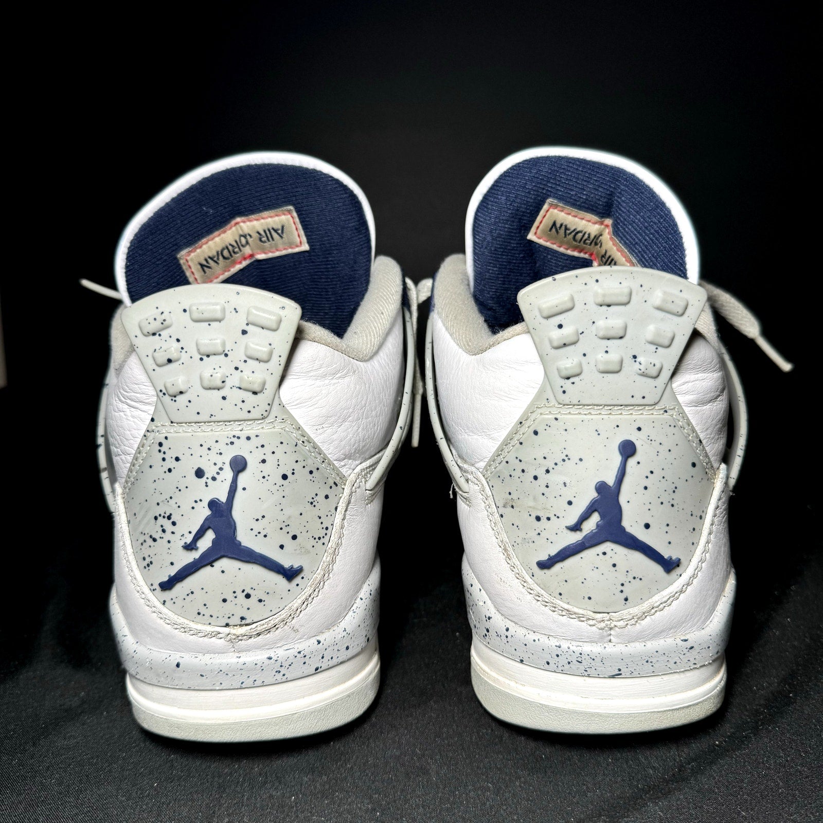 Air Jordan 4 Retro Midnight Navy Men's Shoes - Size 9