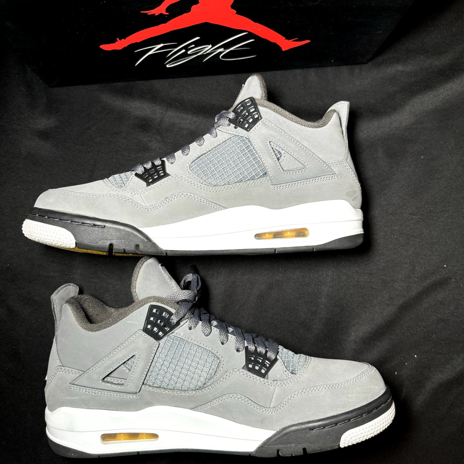 Air Jordan 4 Retro Cool Grey 2019 Men's Shoes - Size 11.5