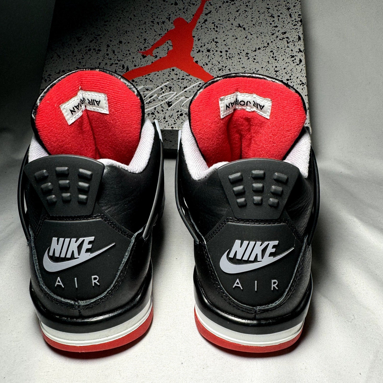 Air Jordan 4 Retro GS Bred Reimagined Kids Shoes - Size 5.5