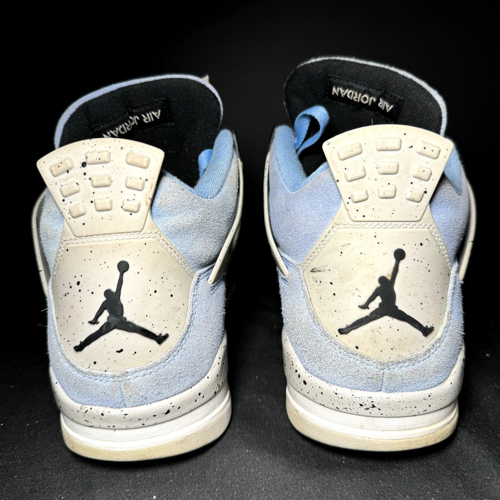 Air Jordan 4 Retro University Blue Men's Shoes - Size 12