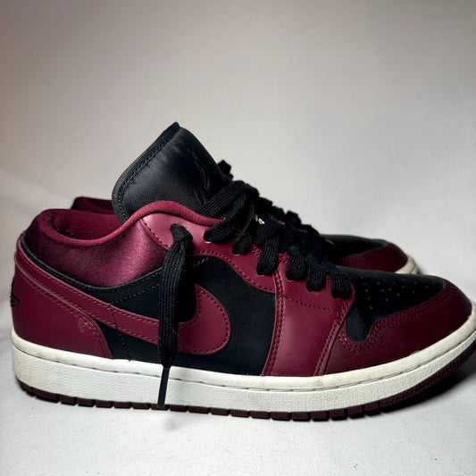 Air Jordan 1 Low SE Dark Beetroot Women's Shoes - Size 9