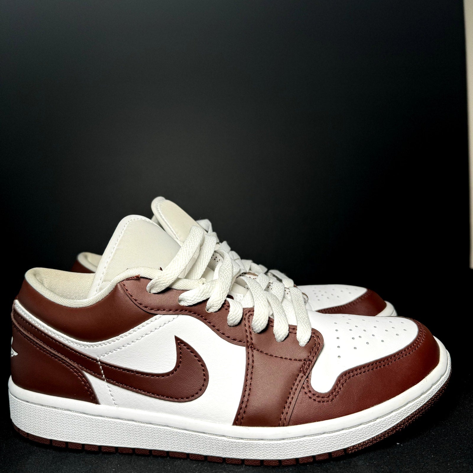 Air Jordan 1 Low Bronze Eclipse Women's Shoes - Size 9