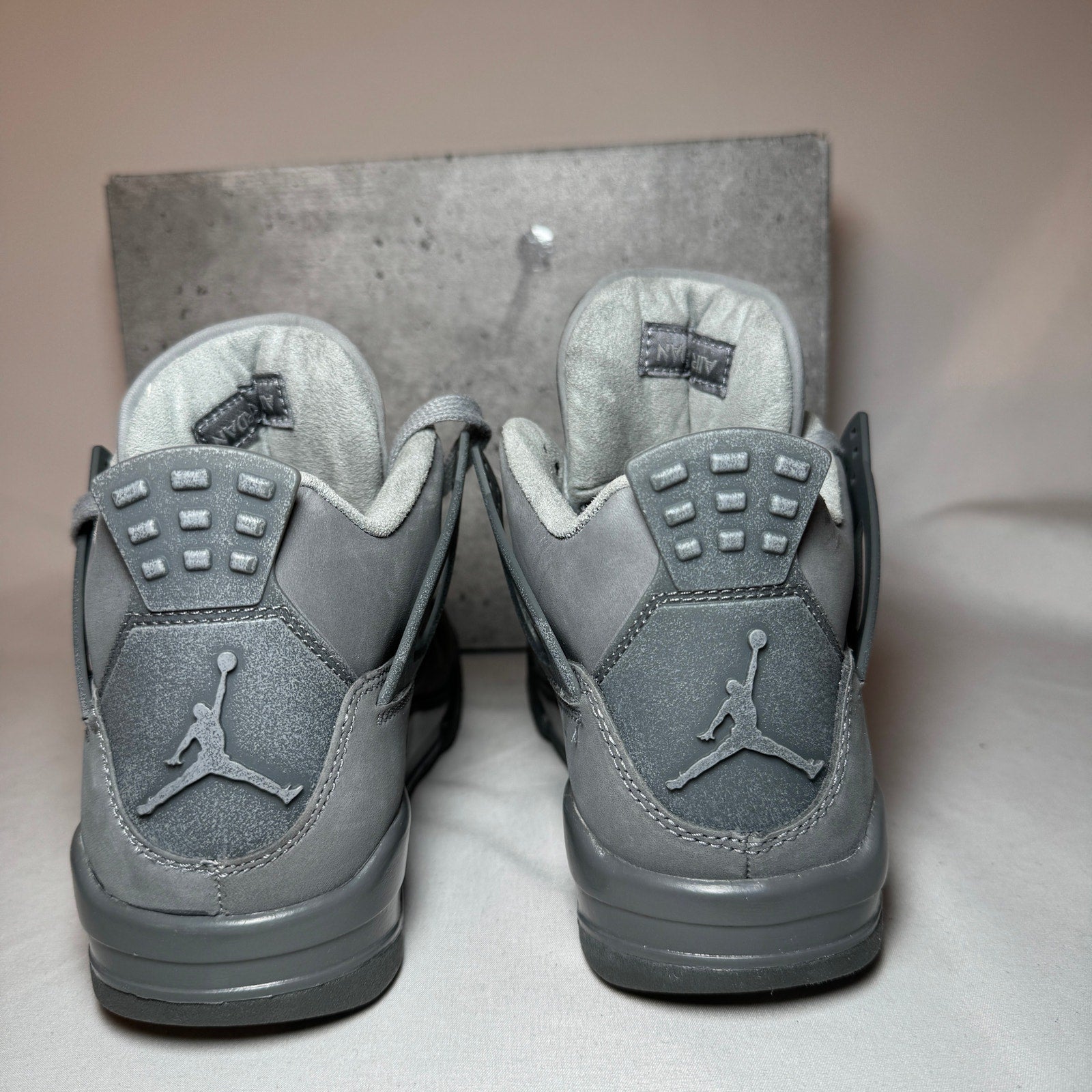 Air Jordan 4 Retro SE GS Wet Cement Kids Shoes - Size 4