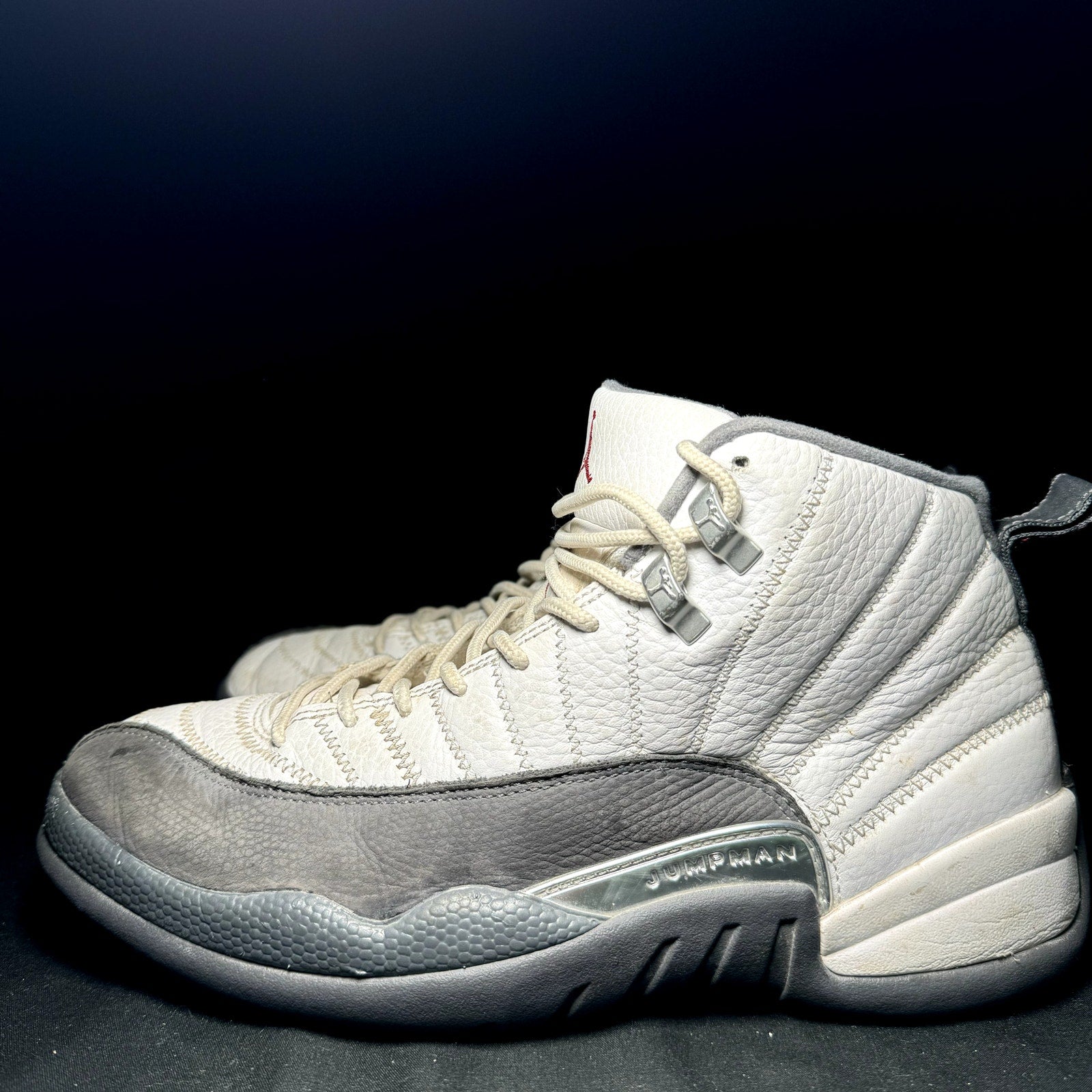 Air Jordan 12 Retro Dark Grey Men's Shoes - Size 9