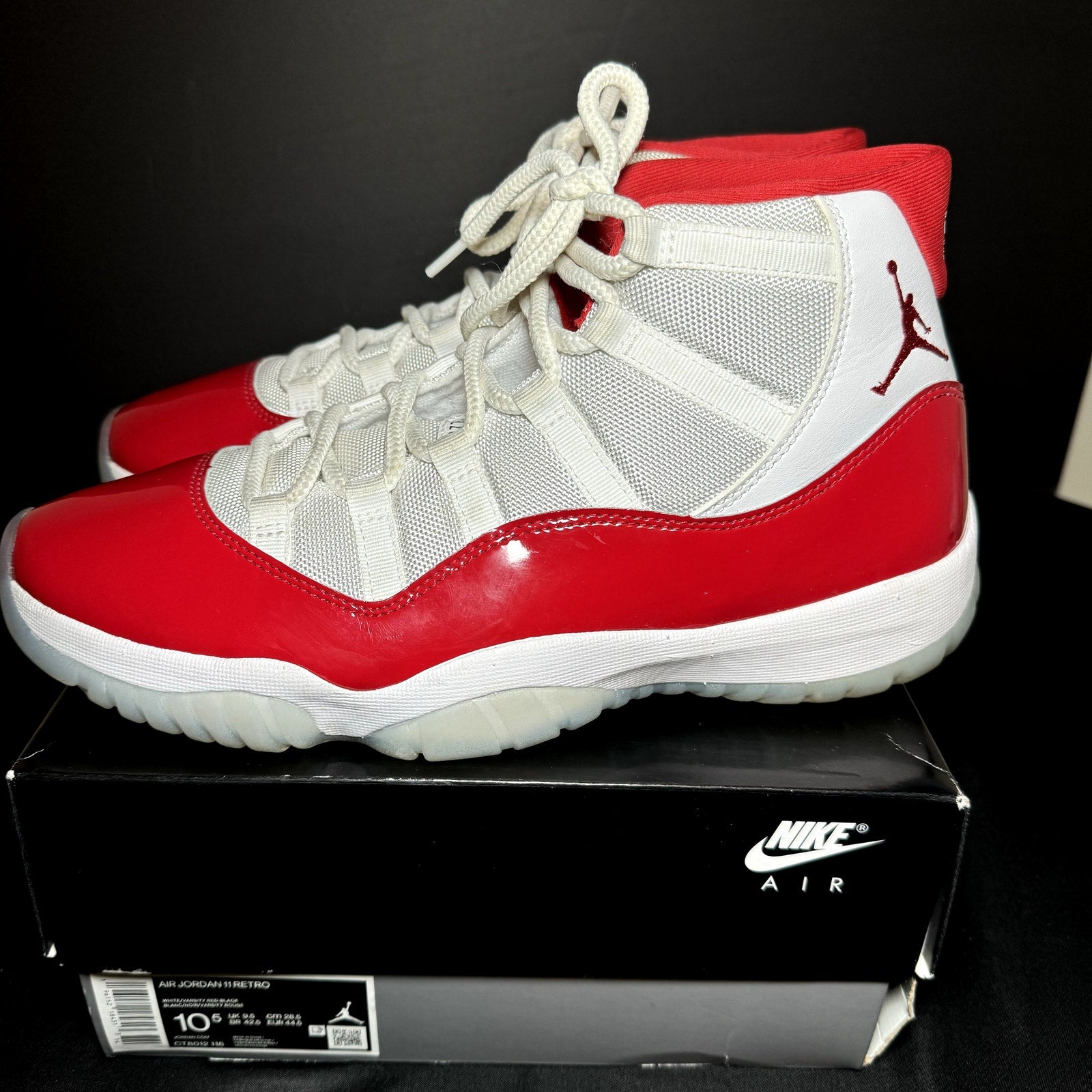 Air Jordan 11 Retro Cherry Men's Shoes - Size 10.5