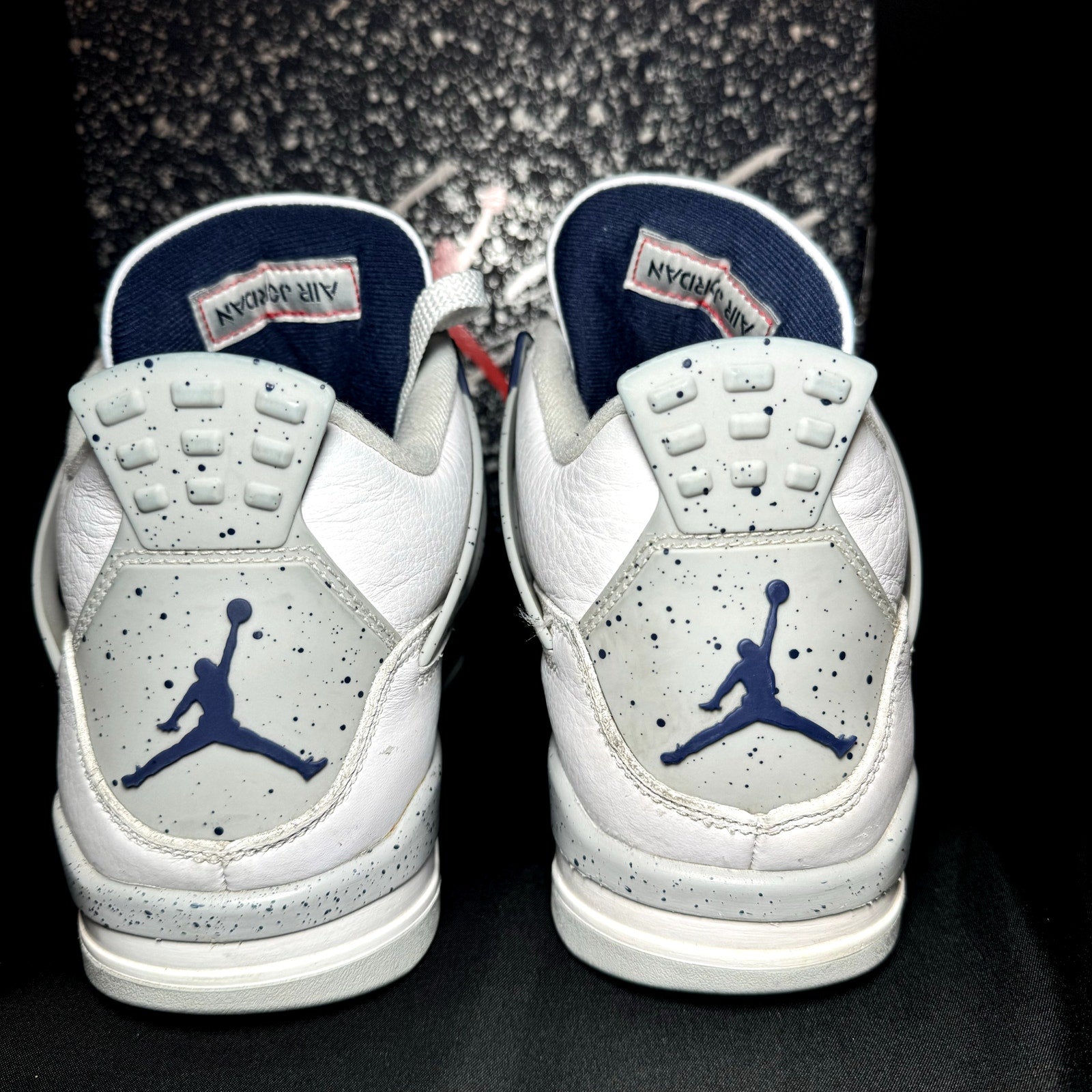 Air Jordan 4 Retro Midnight Navy Men's Shoes - Size 10