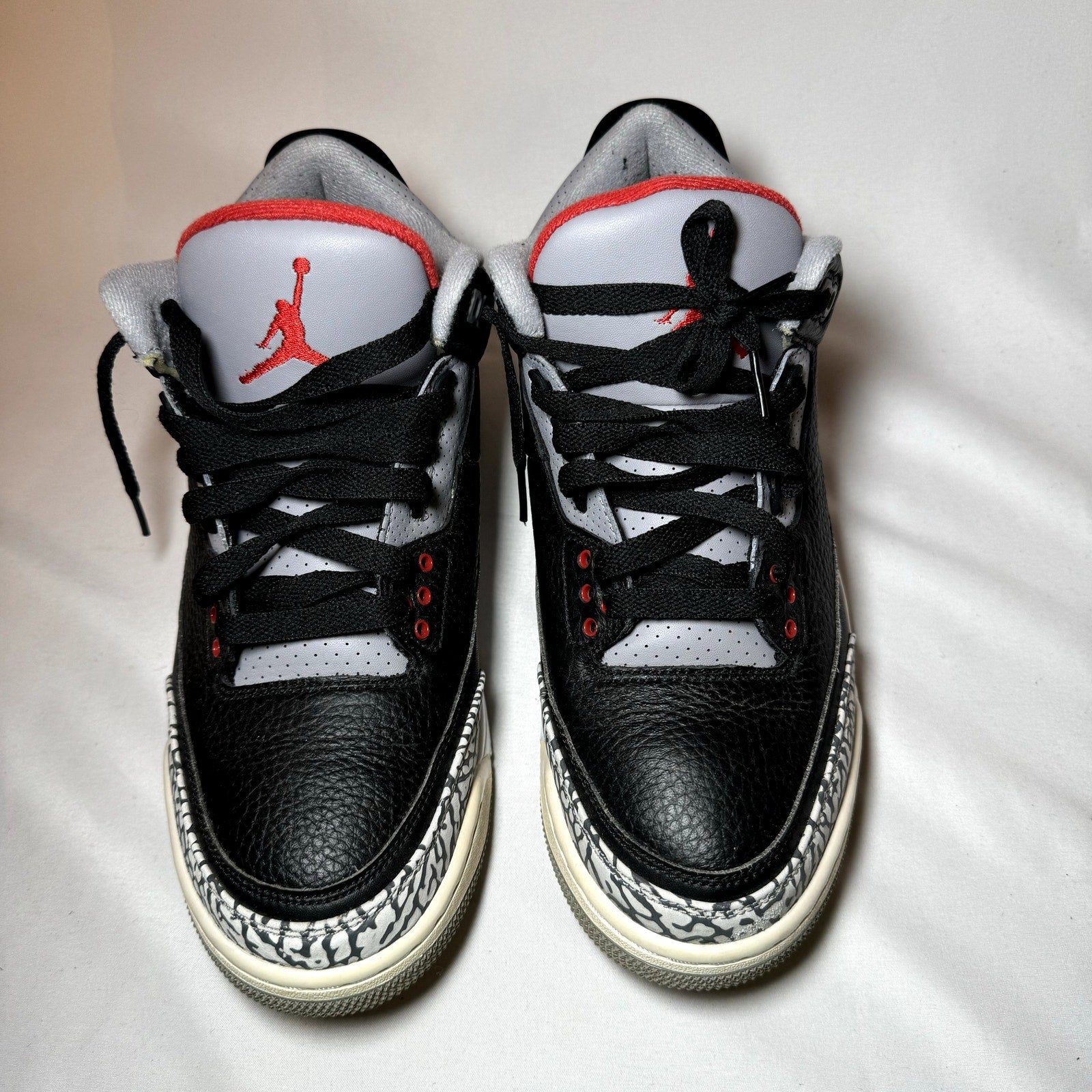 Air Jordan 3 Retro OG Black Cement 2018 Men's Shoes - Size 8.5