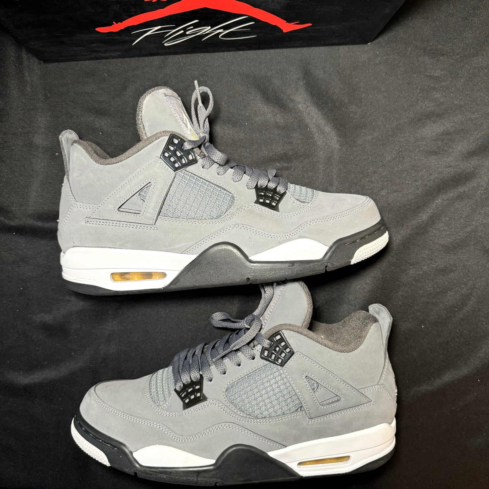 Air Jordan 4 Retro Cool Grey 2019 Men's Shoes - Size 10.5