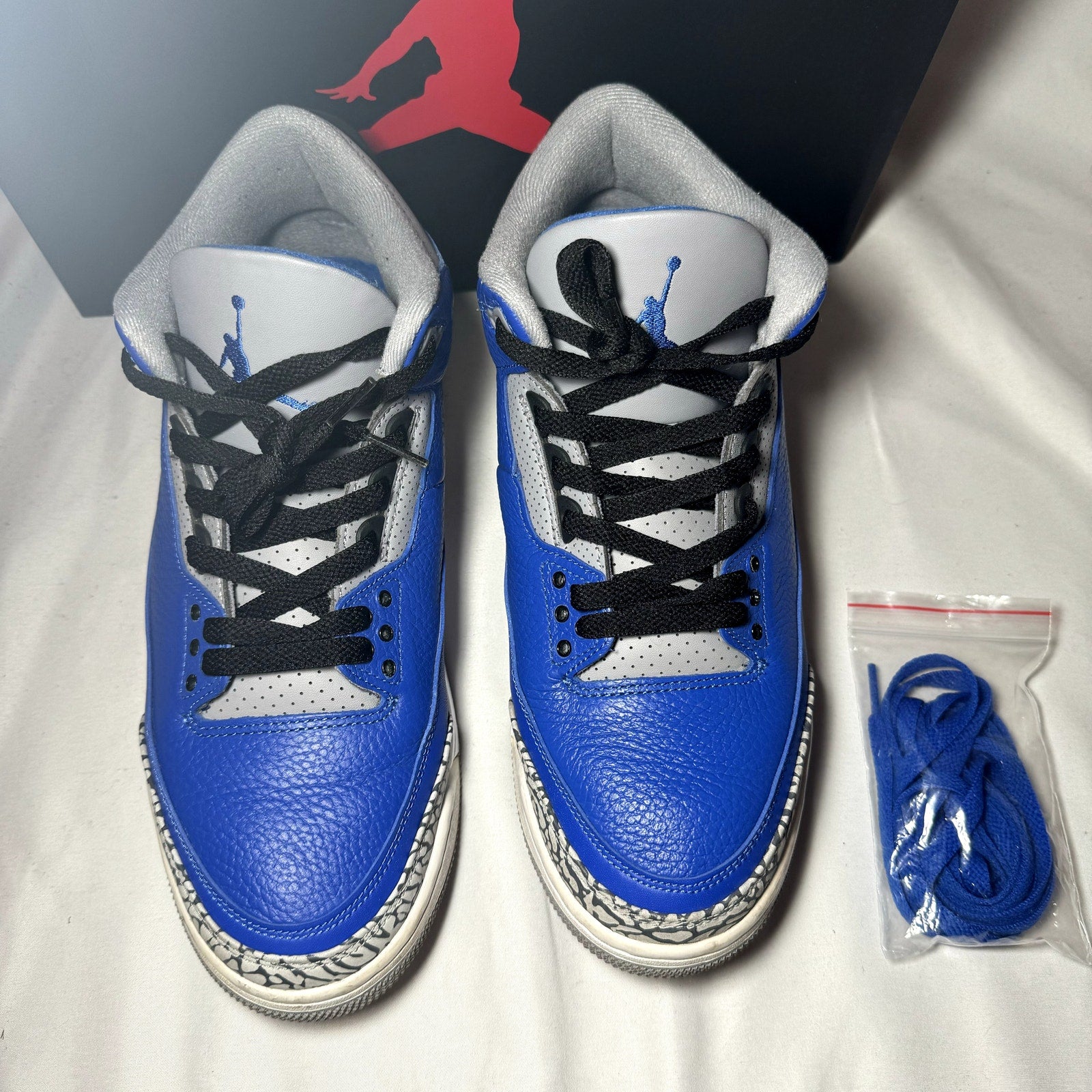 Air Jordan 3 Retro Varsity Royal Men's Shoes - Size 10.5