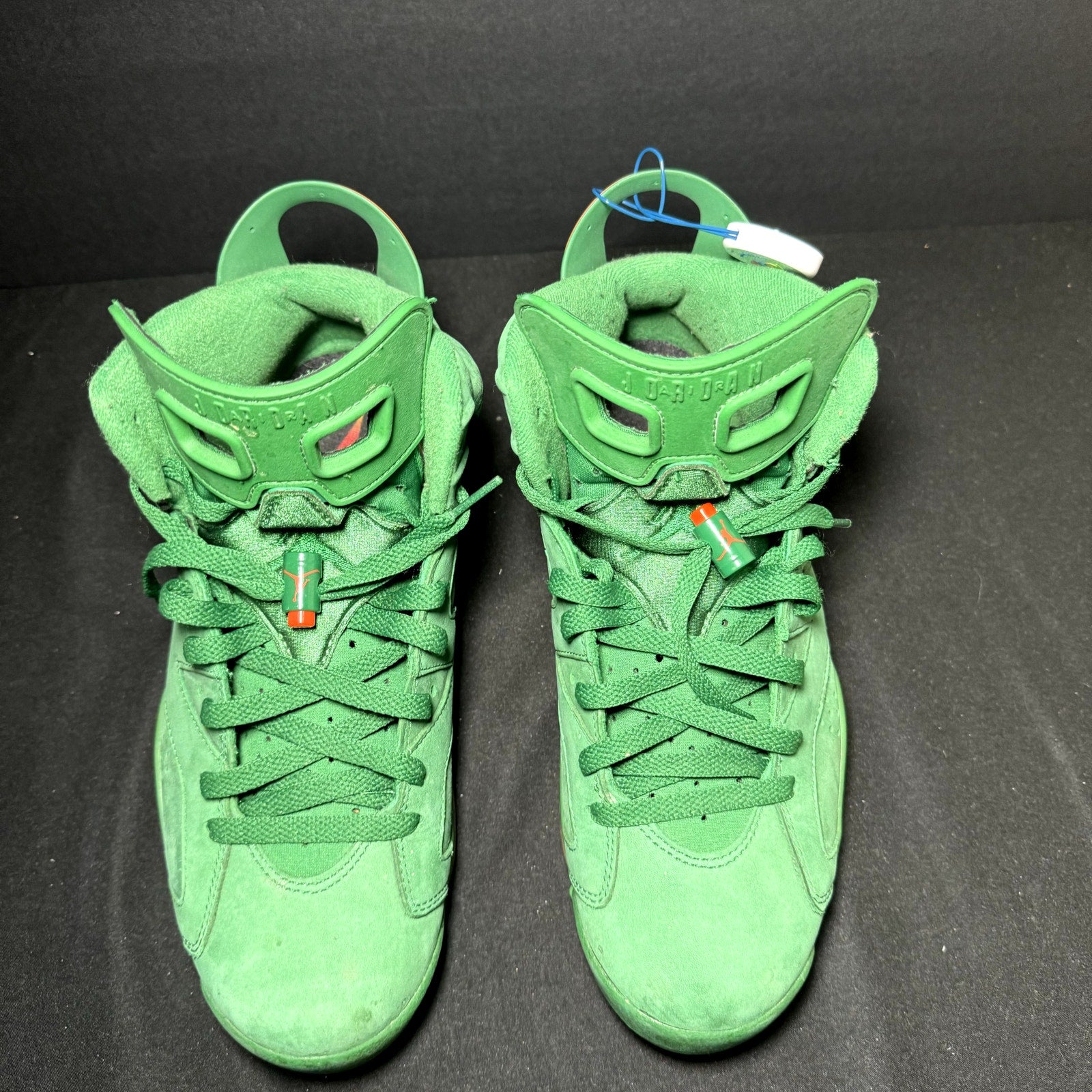 Air Jordan 6 Retro NRG Green Suede Gatorade Men's Shoes - Size 9