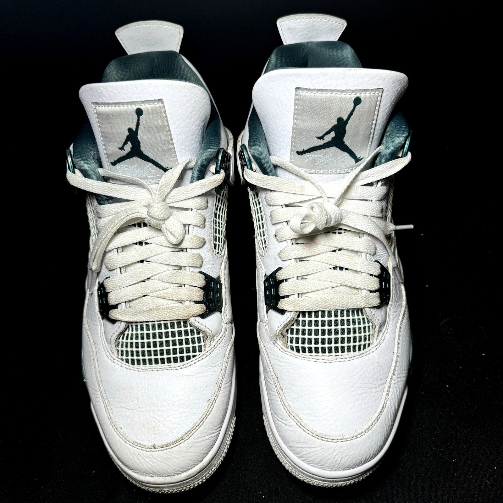 Air Jordan 4 Retro Oxidized Green Men's Shoes - Size 10