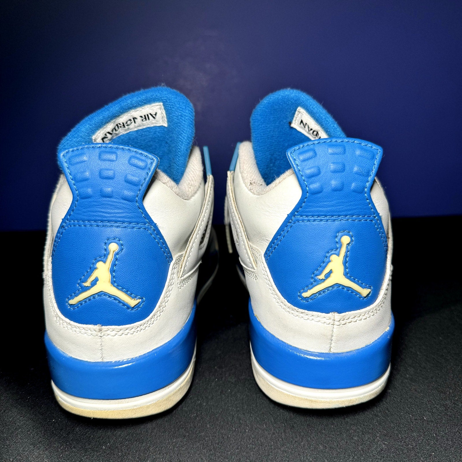 Air Jordan 4 Retro GS Military Blue 2012 Kids Shoes - Size 5