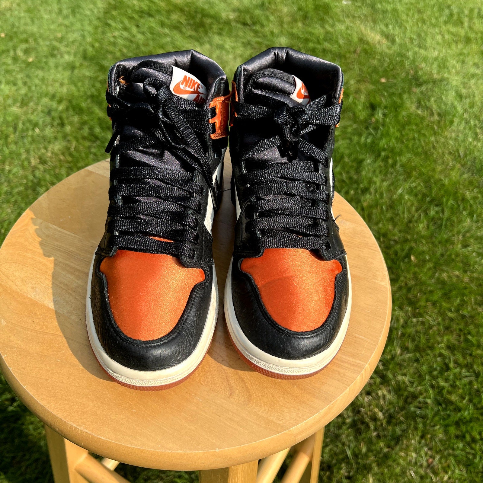 Air Jordan 1 Retro High OG Satin Shattered Backboard 2018 Women's Shoes - Size 6.5