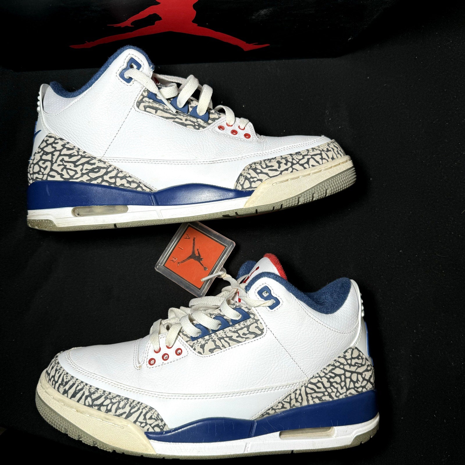 Air Jordan 3 Retro OG True Blue 2016 Men's Shoes - Size 9.5