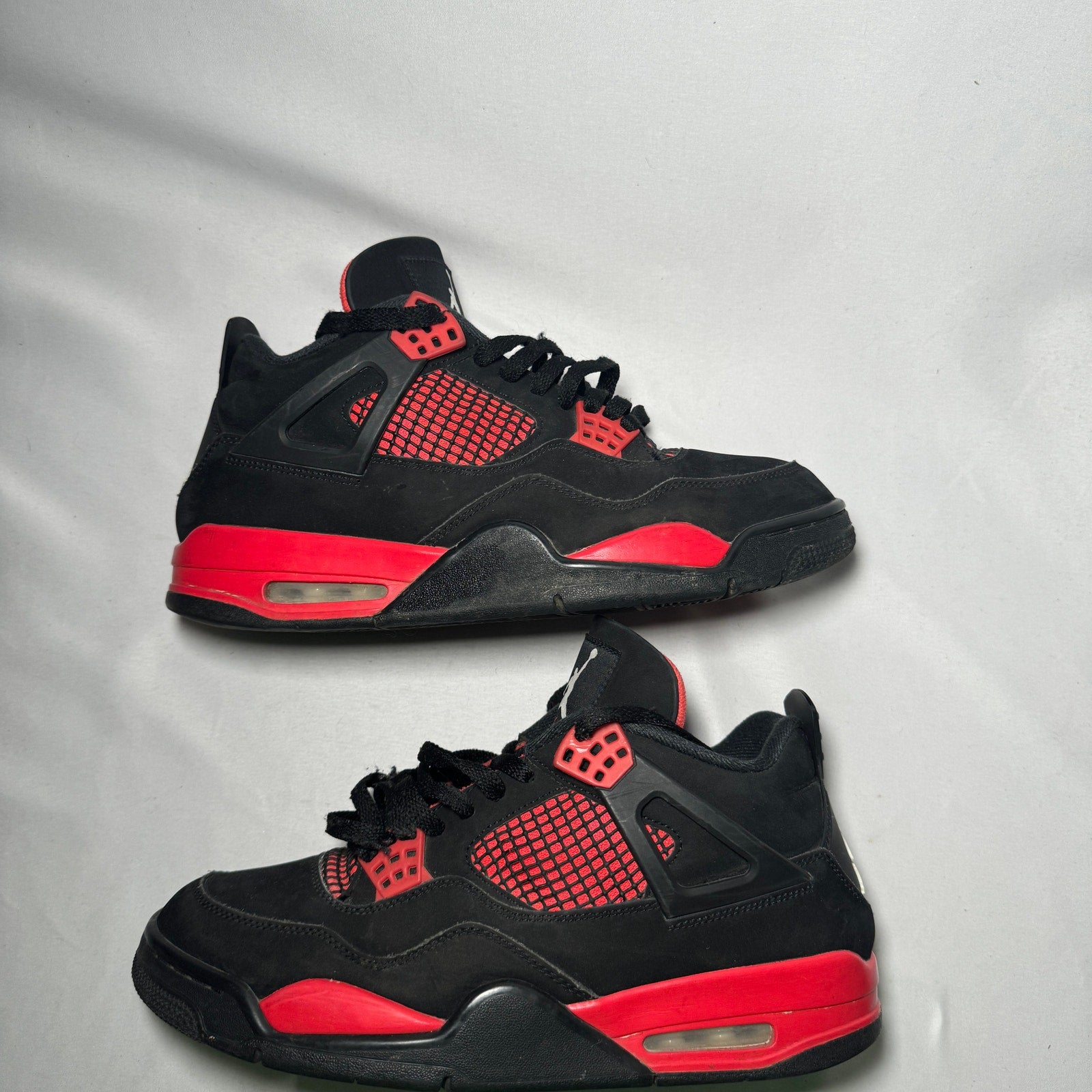 Air Jordan 4 Retro Red Thunder Men's Shoes - Size 10