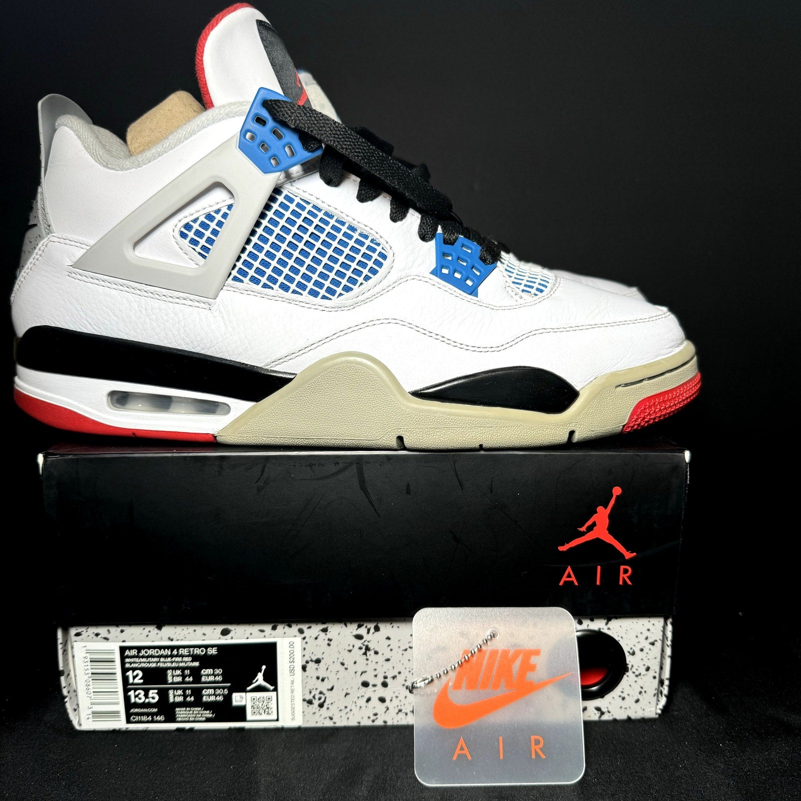 Air Jordan 4 Retro SE What The 4 Men's Shoes - Size 12