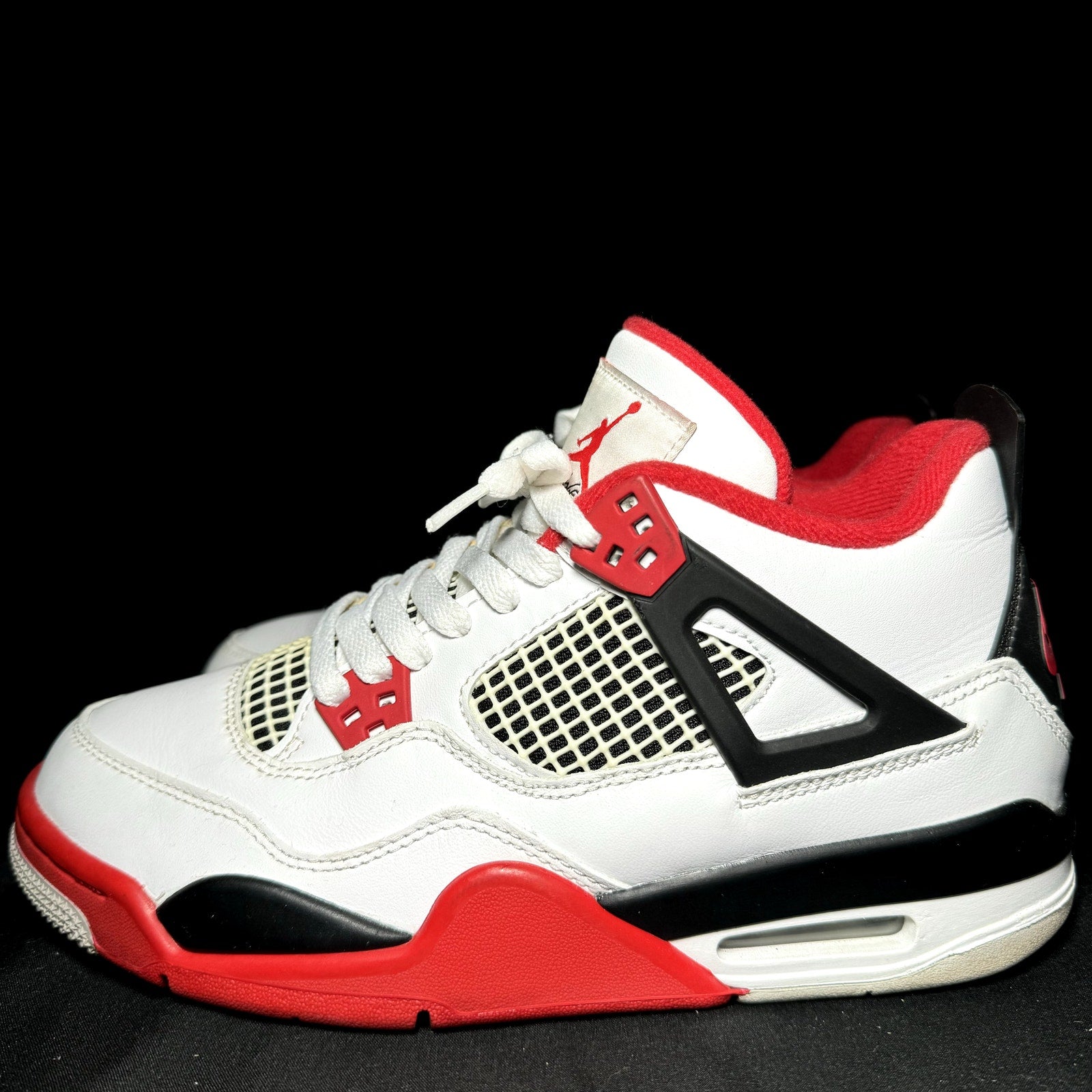 Air Jordan 4 Retro OG GS Fire Red 2020 Kids Shoes - Size 7