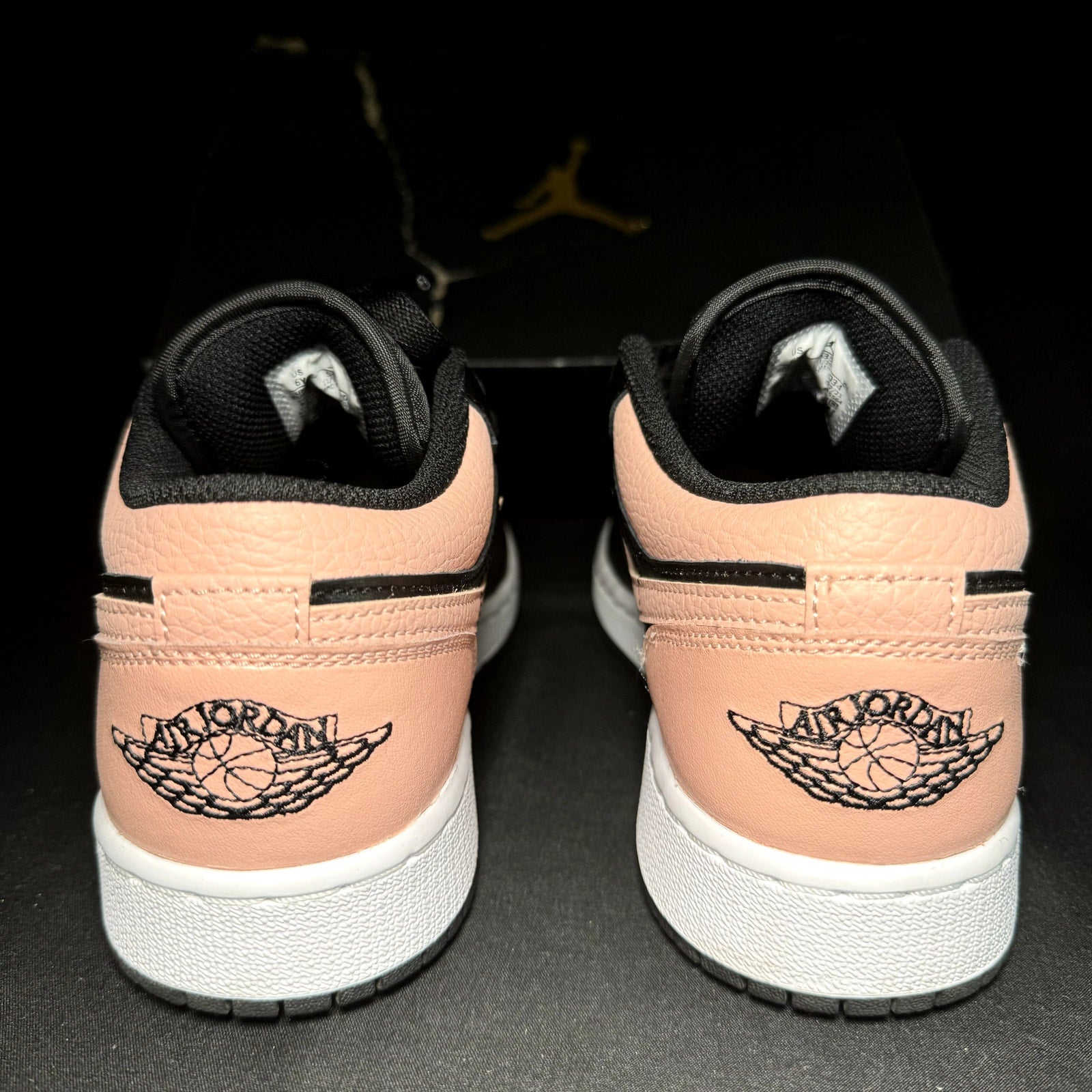 Air Jordan 1 Low GS Crimson Tint Kids Shoes - Size 6