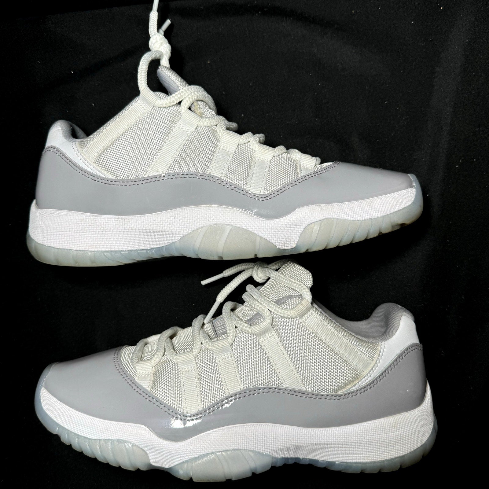 Air Jordan 11 Retro Low Cement Grey Men's Shoes - Size 9