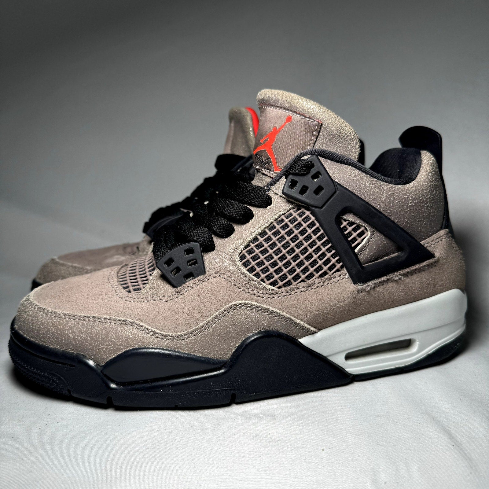 Air Jordan 4 Retro GS Taupe Haze Kids Shoes - Size 7