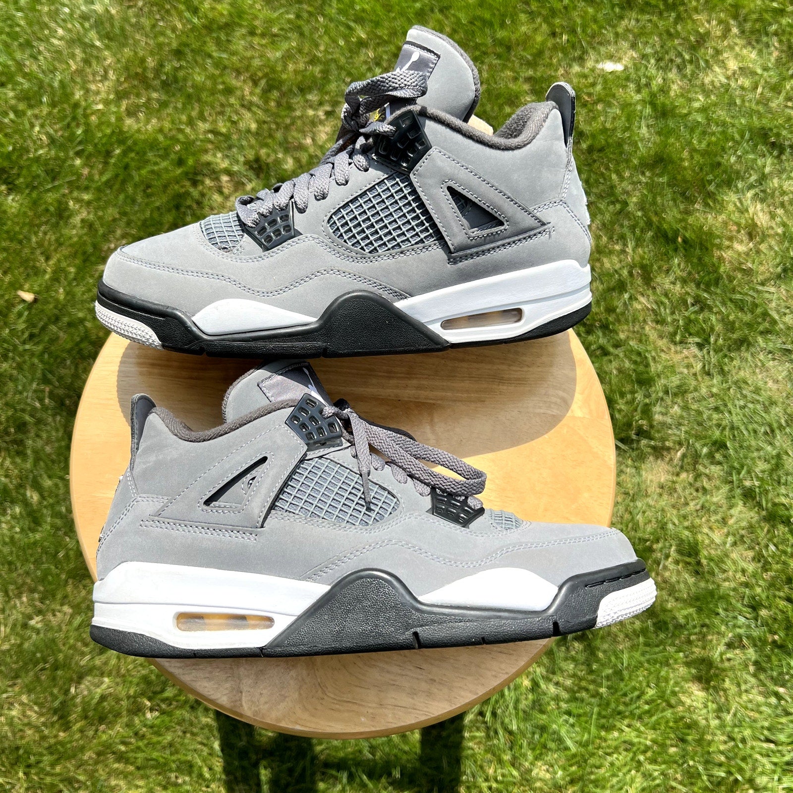 Air Jordan 4 Retro Cool Grey 2019 Men's Shoes - Size 8