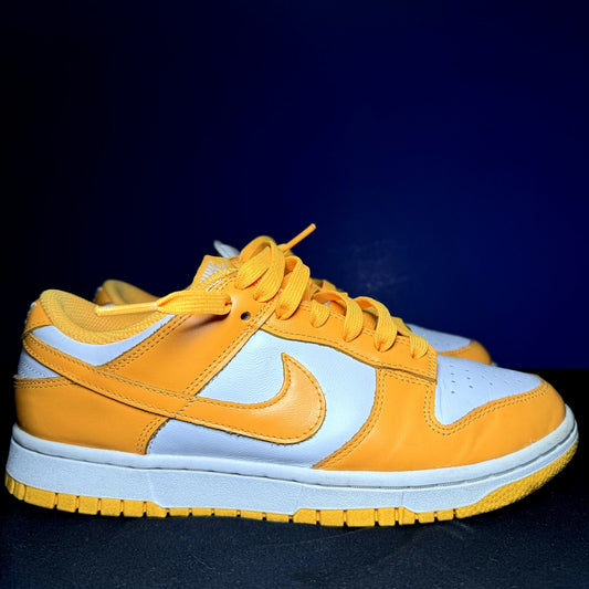 Nike Dunk Low Laser Orange Women's Shoes - Size 8