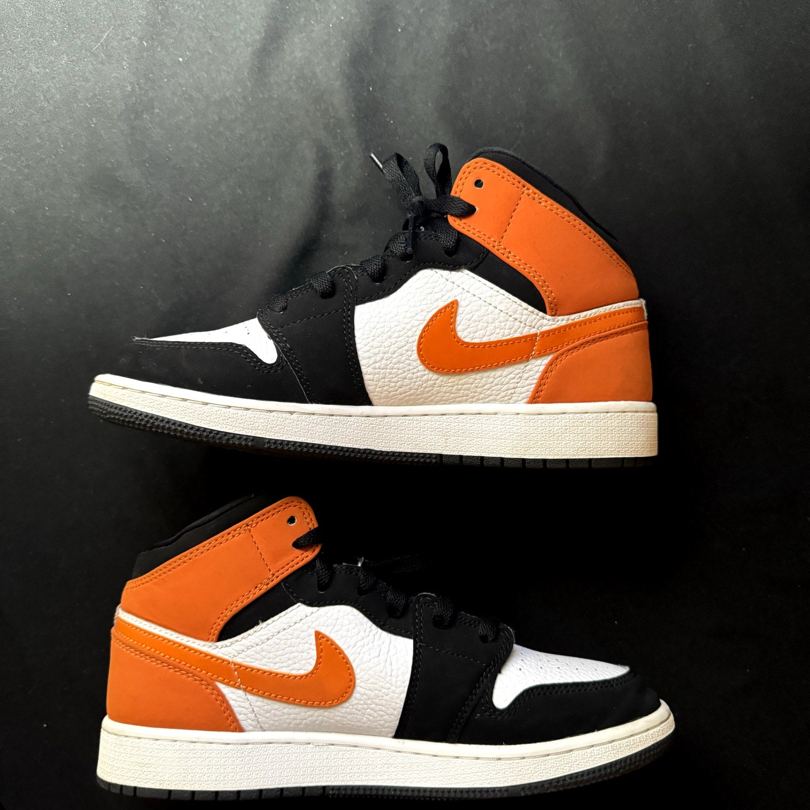 Air Jordan 1 Mid GS Shattered Backboard Kids Shoes - Size 6