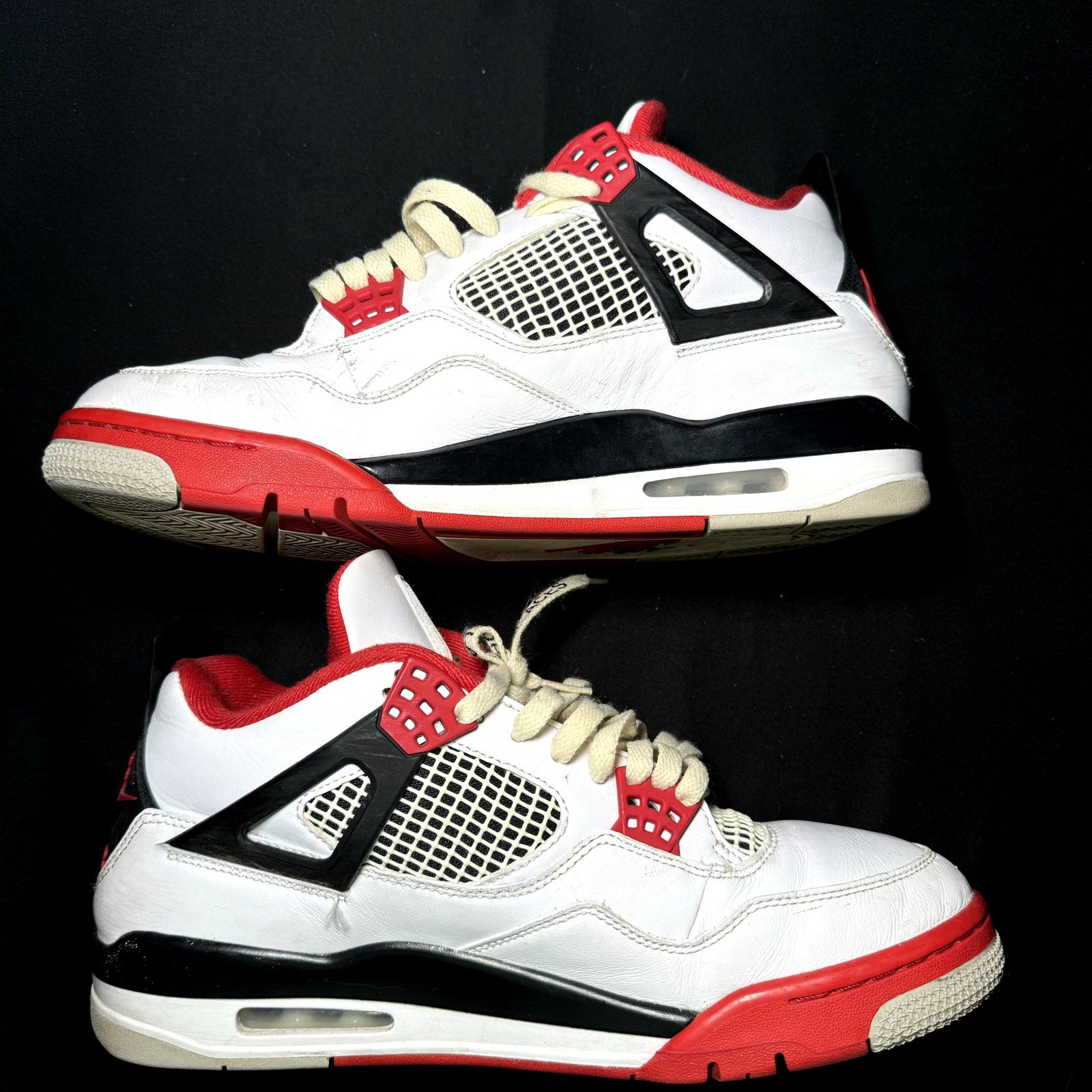 Air Jordan 4 Retro OG Fire Red 2020 Men's Shoes - Size 11