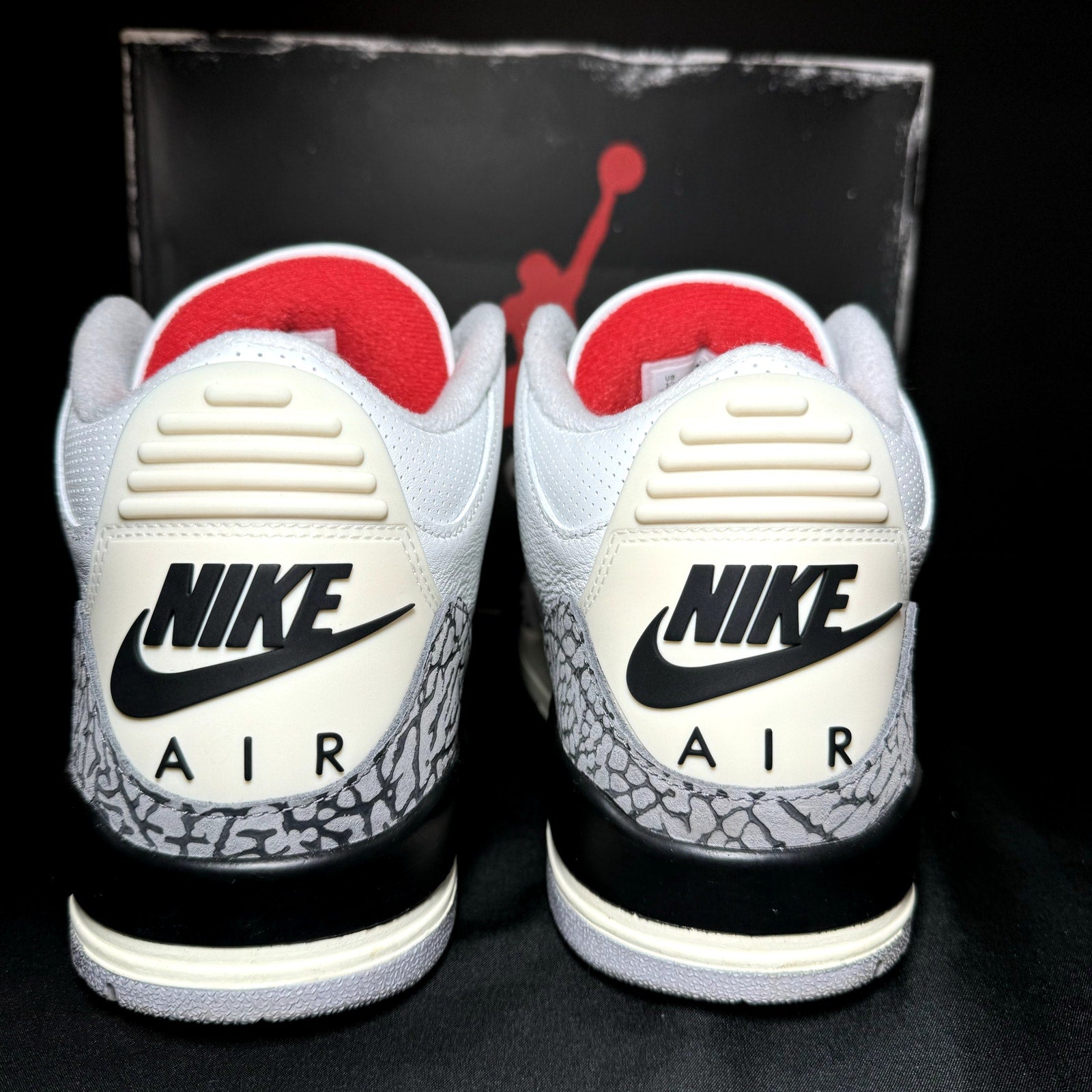 Air Jordan 3 Retro White Cement Reimagined Men's Shoes - Size 12