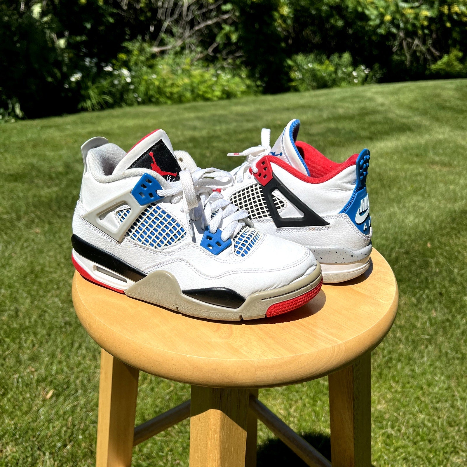 Air Jordan 4 Retro SE GS What the 4 Kids Shoes - Size 4