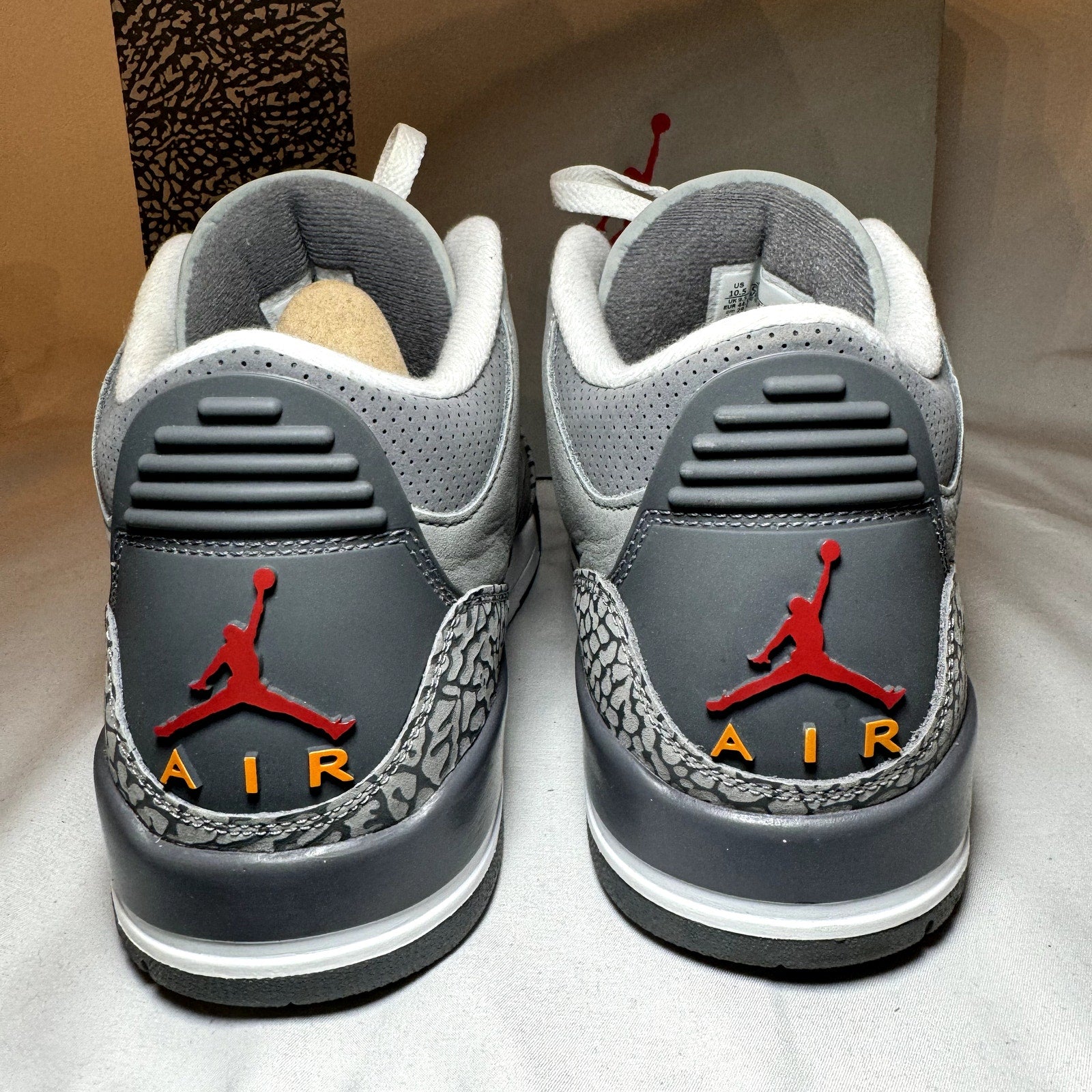 Air Jordan 3 Retro Cool Grey 2021 Men's Shoes - Size 10.5