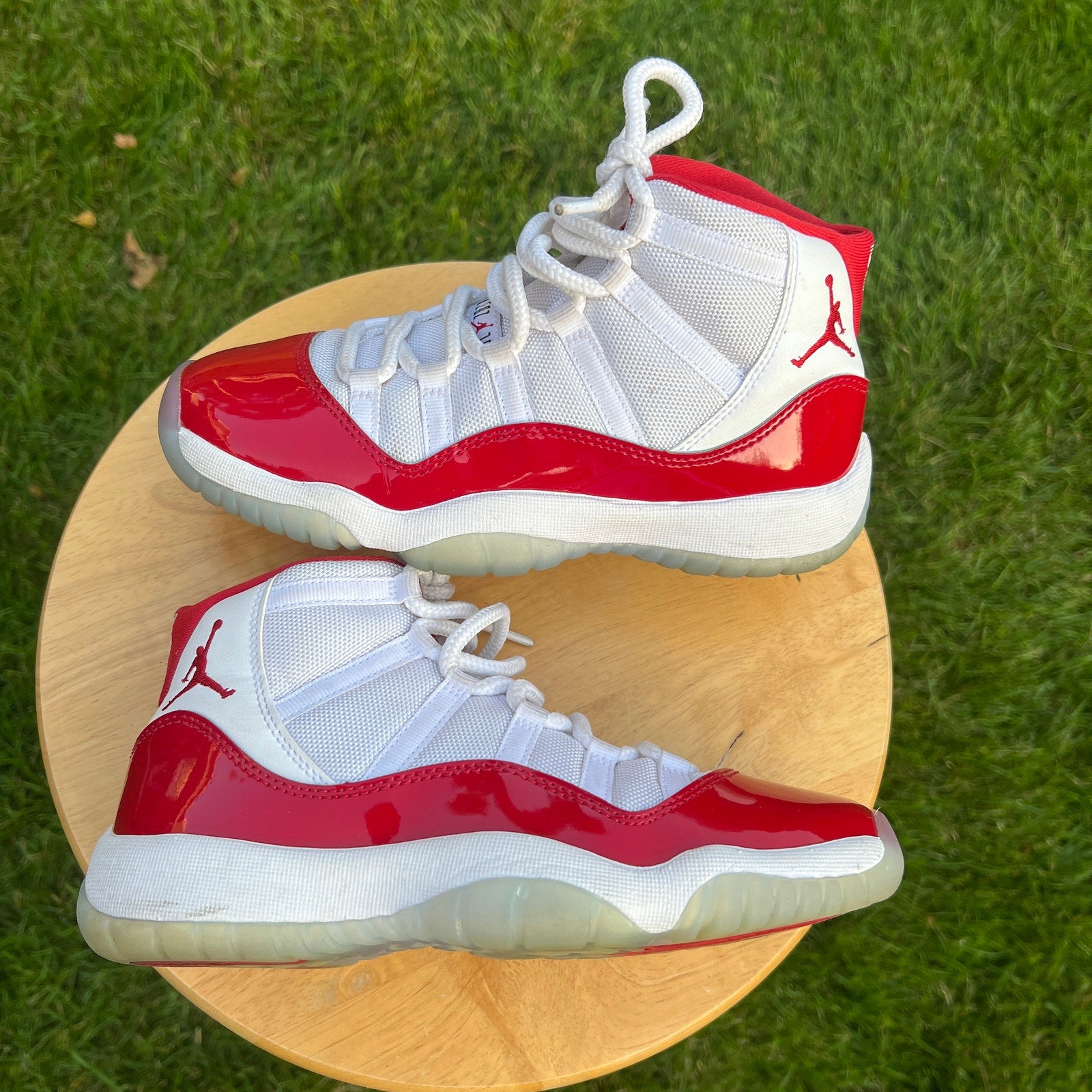 Air Jordan 11 Retro GS Cherry Kids Shoes - Size 4.5